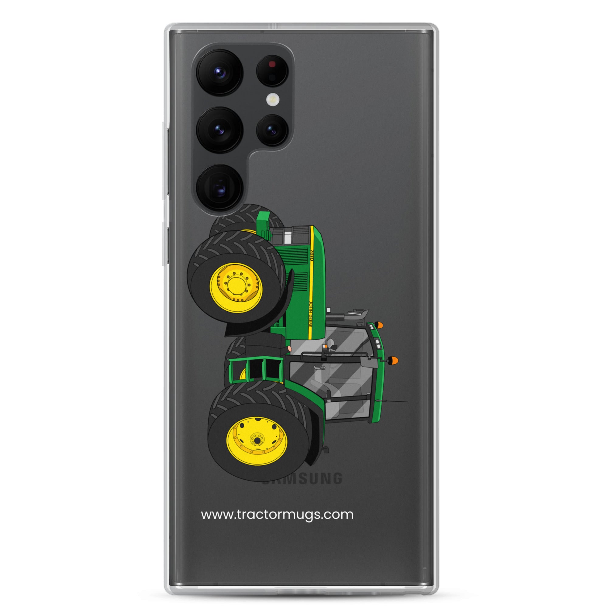 John Deere Samsung Galaxy S22 Ultra John Deere 7810 | Clear Case for Samsung® Quality Farmers Merch
