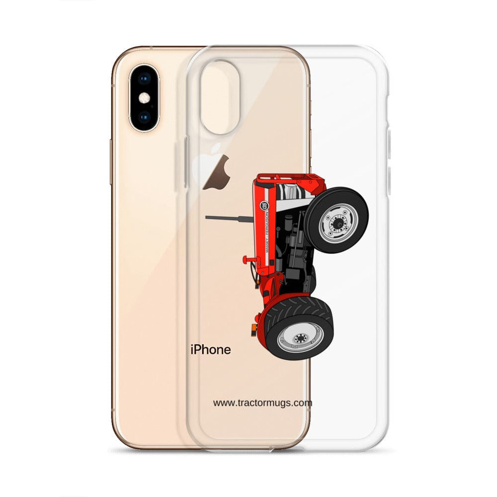 Massey Ferguson Clear Case for iPhone® Massey Ferguson 135 | Clear Case for iPhone® Quality Farmers Merch