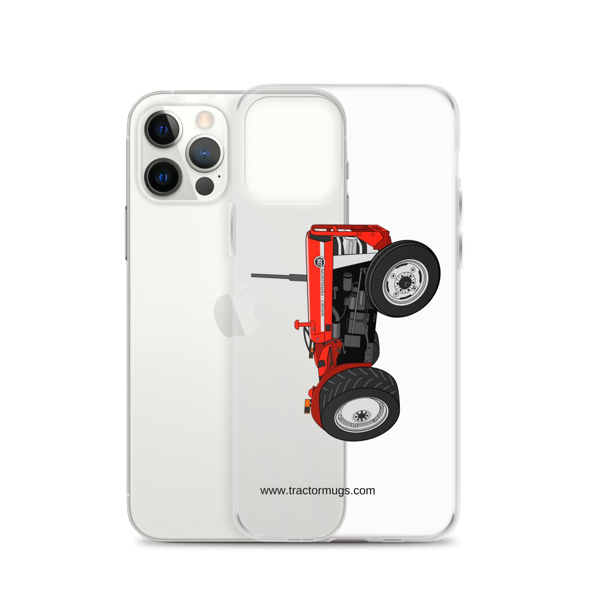 Massey Ferguson Clear Case for iPhone® Massey Ferguson 135 | Clear Case for iPhone® Quality Farmers Merch