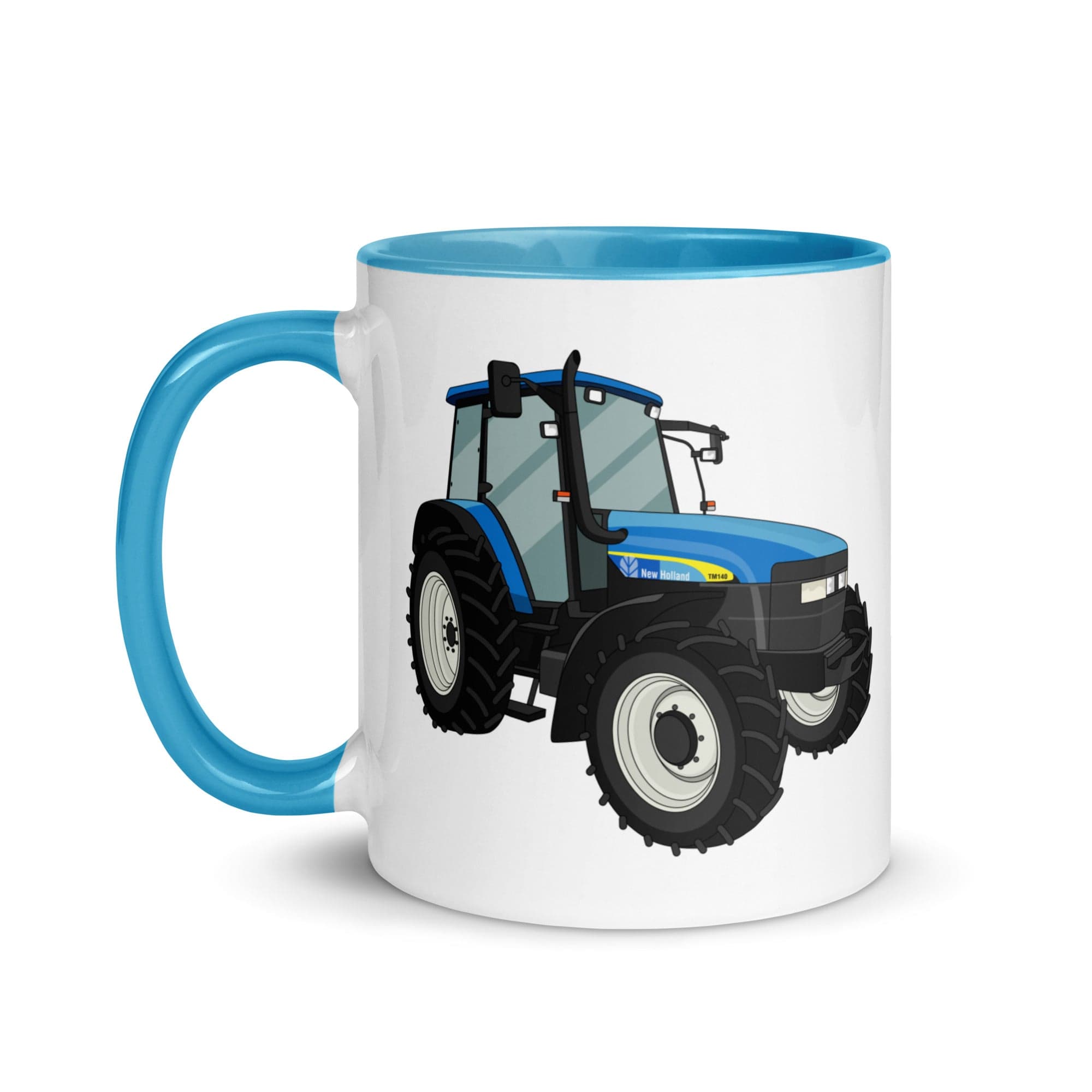 New Holland Mug with Color Inside New Holland TM 140 | Mug with Color Inside Quality Farmers Merch