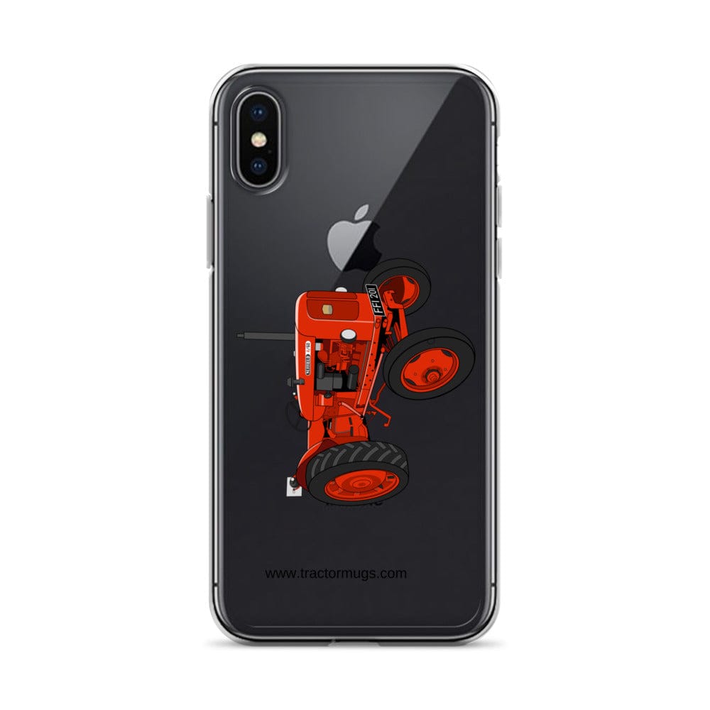 Nuffield Clear Case for iPhone® iPhone X/XS Nuffield 4_60 | Clear Case for iPhone® Quality Farmers Merch