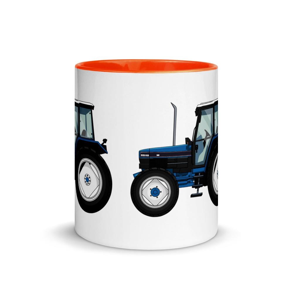The Farmers Mugs Store Ford 6640 Mug with Color Inside Quality Farmers Merch
