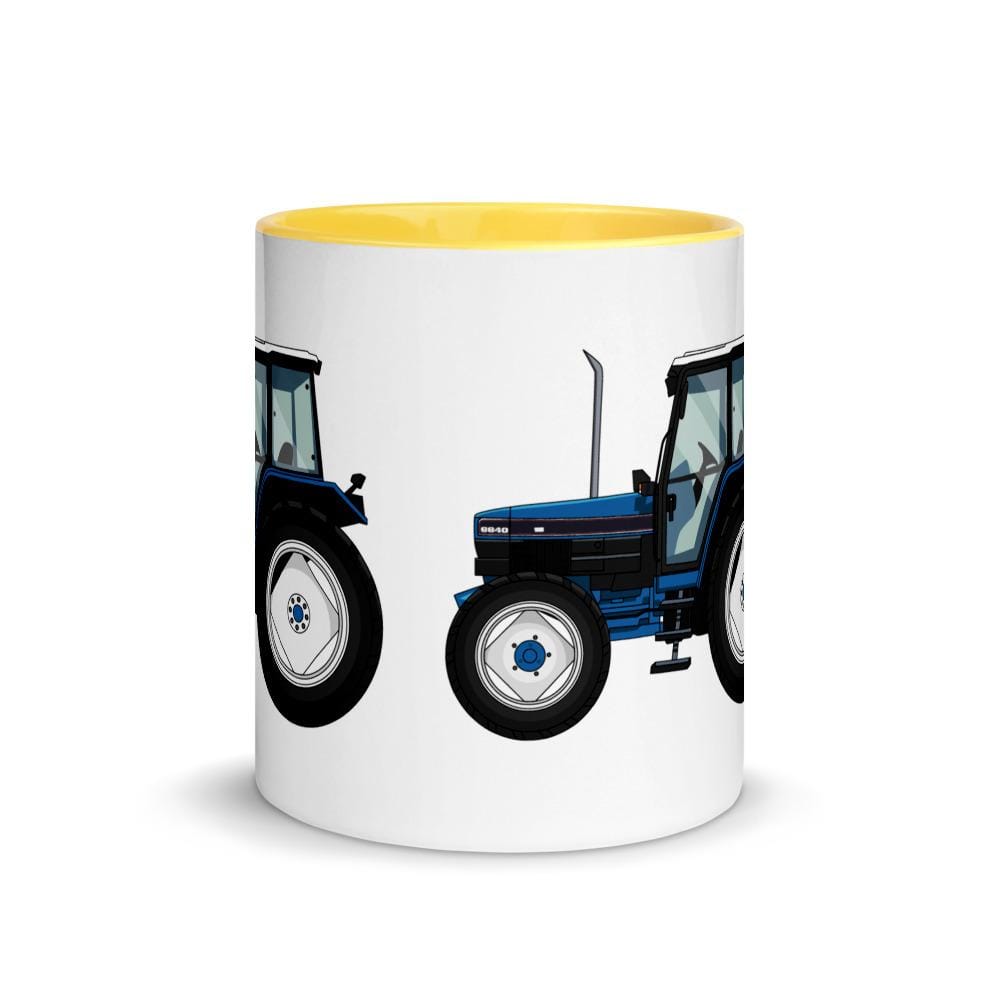 The Farmers Mugs Store Ford 6640 Mug with Color Inside Quality Farmers Merch