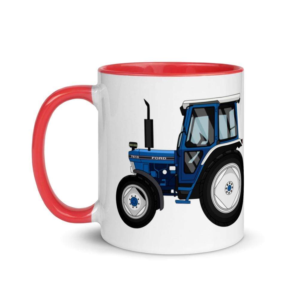 The Farmers Mugs Store Ford 7610 Mug with Color Inside Quality Farmers Merch
