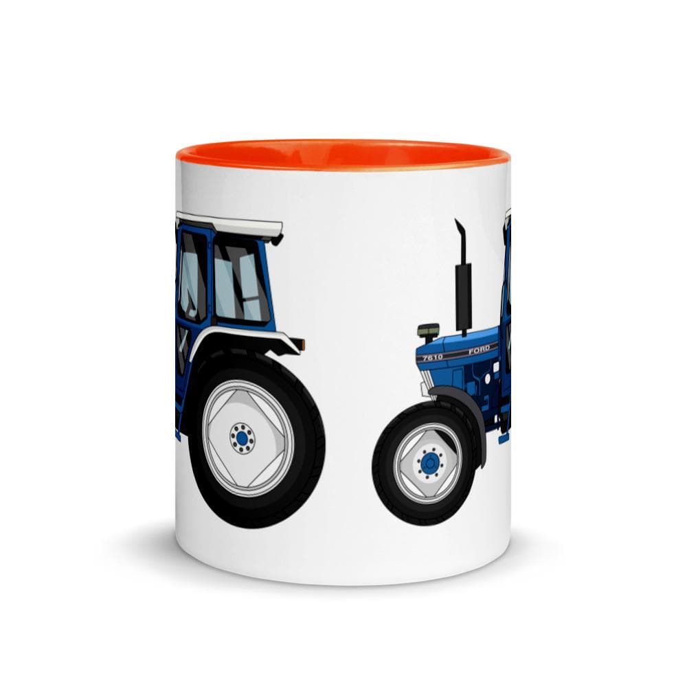 The Farmers Mugs Store Ford 7610 Mug with Color Inside Quality Farmers Merch