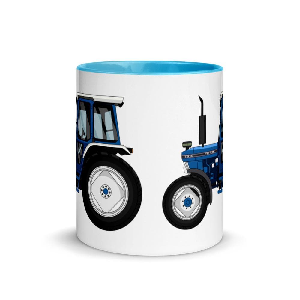 The Farmers Mugs Store Ford 7610 Mug with Color Inside Quality Farmers Merch