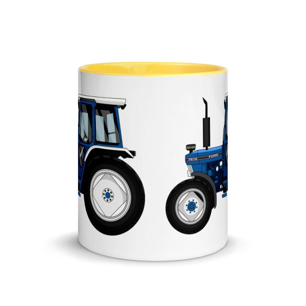 The Farmers Mugs Store Ford 7610 Mug with Color Inside Quality Farmers Merch
