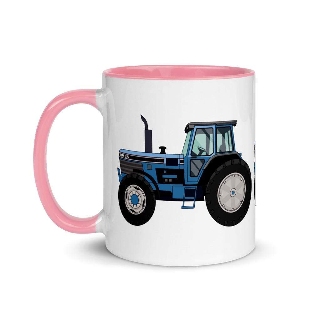 The Farmers Mugs Store Ford TW-35 Mug with Color Inside Quality Farmers Merch