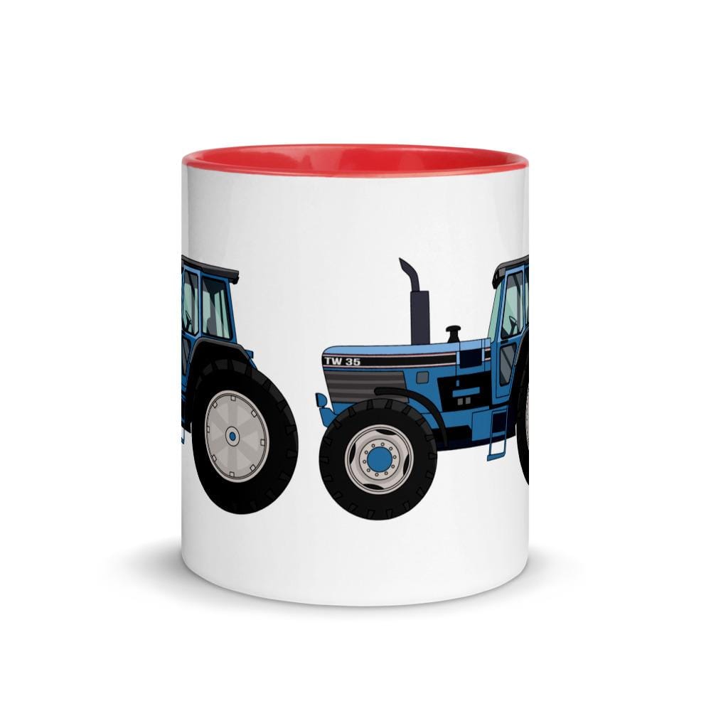 The Farmers Mugs Store Ford TW-35 Mug with Color Inside Quality Farmers Merch