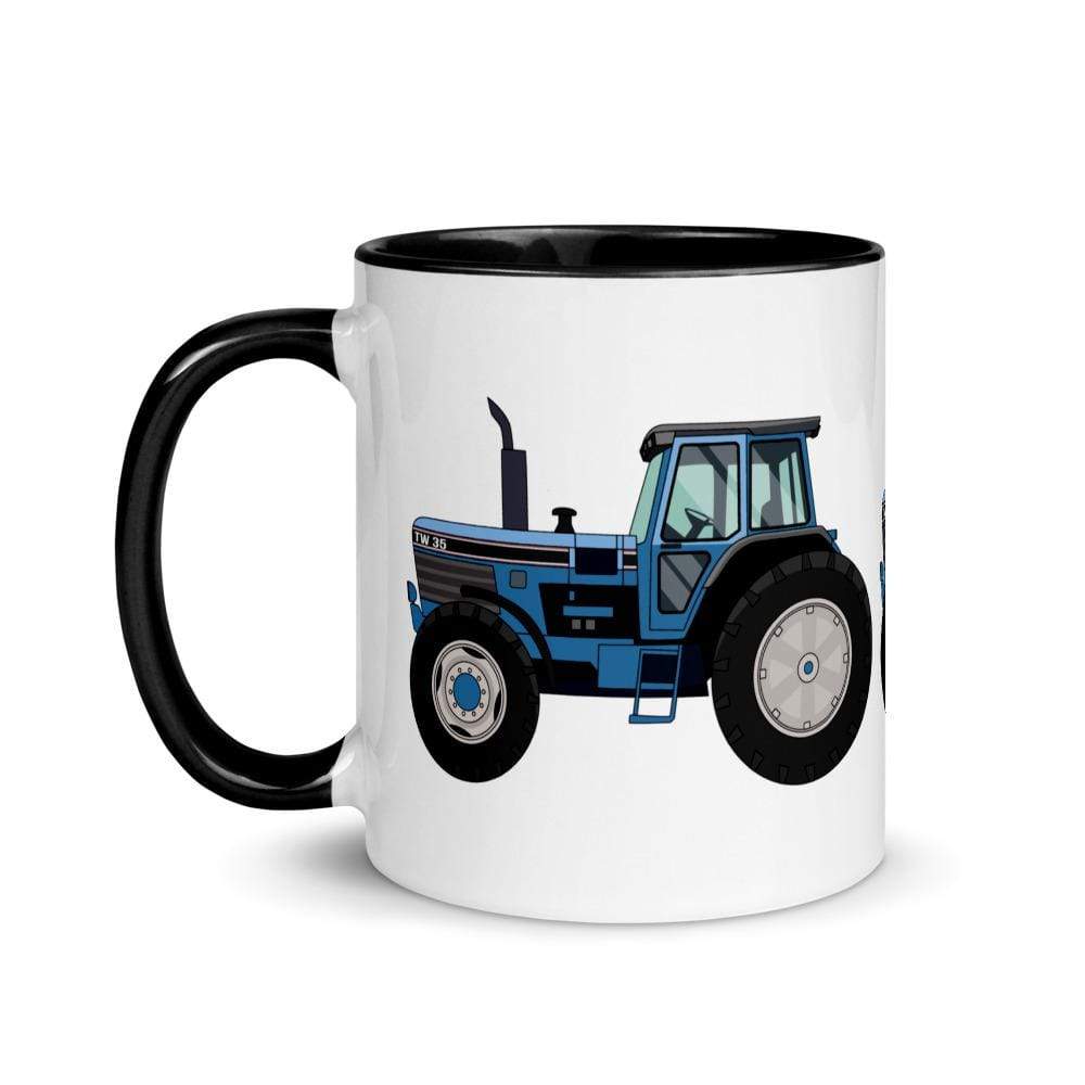 The Farmers Mugs Store Ford TW-35 Mug with Color Inside Quality Farmers Merch