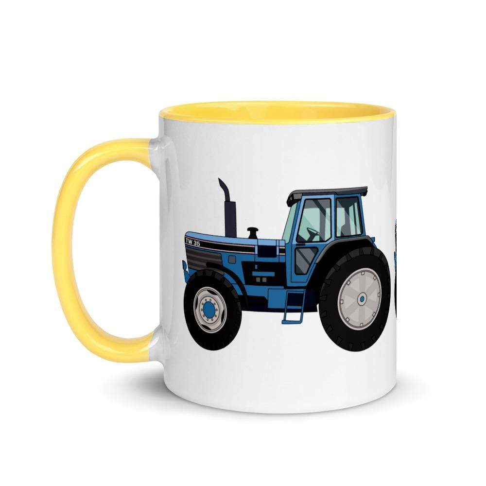 The Farmers Mugs Store Ford TW-35 Mug with Color Inside Quality Farmers Merch