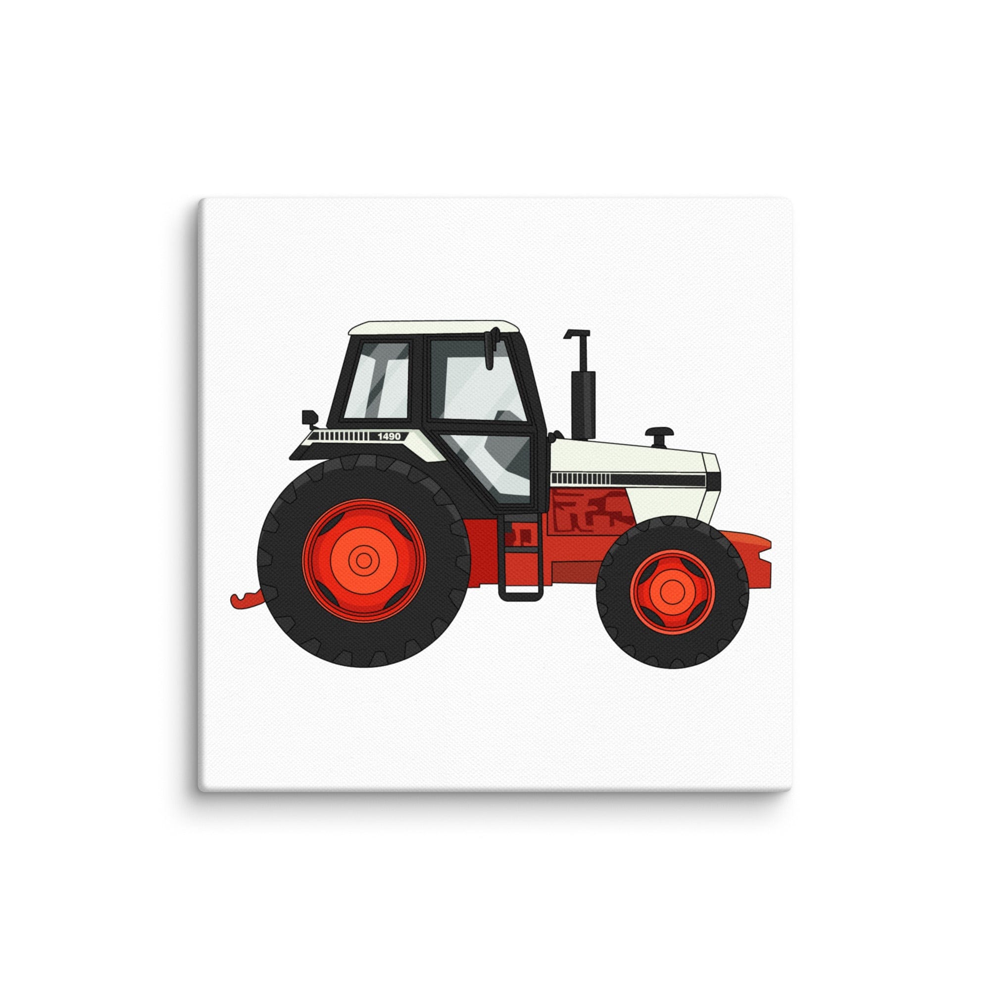 The Tractor Mugs Store 10″×10″ David Brown 1490 4WD | Canvas Quality Farmers Merch