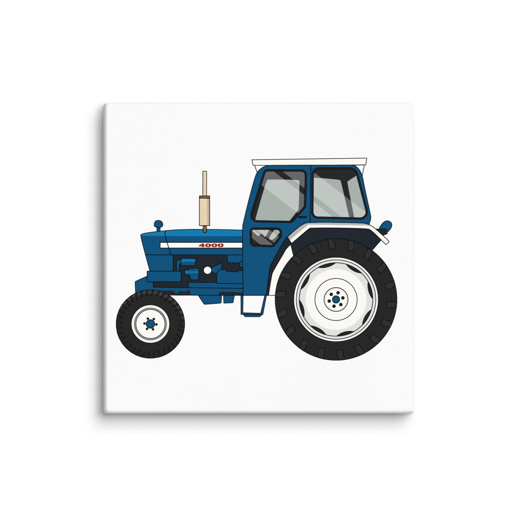 The Tractor Mugs Store 10″×10″ Ford 4000 | Canvas Quality Farmers Merch