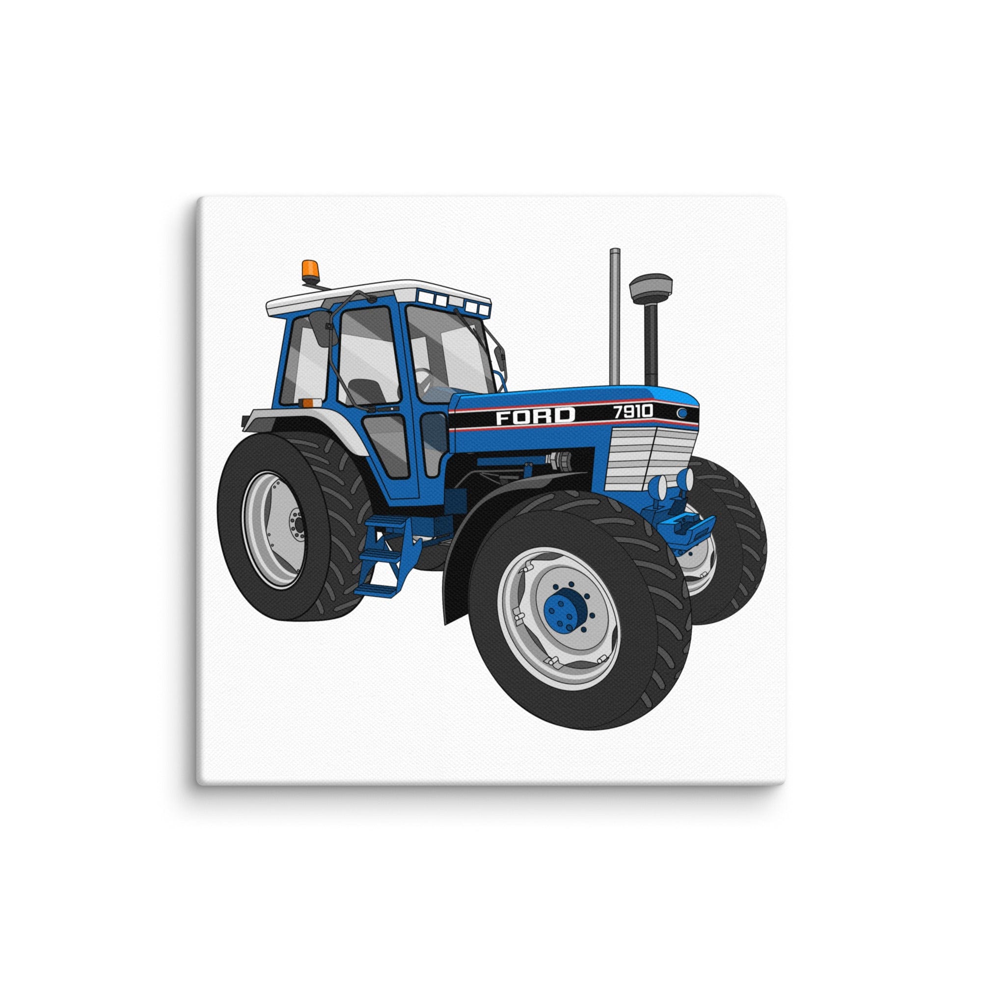 The Tractor Mugs Store 10″×10″ Ford 7910 | Canvas Quality Farmers Merch