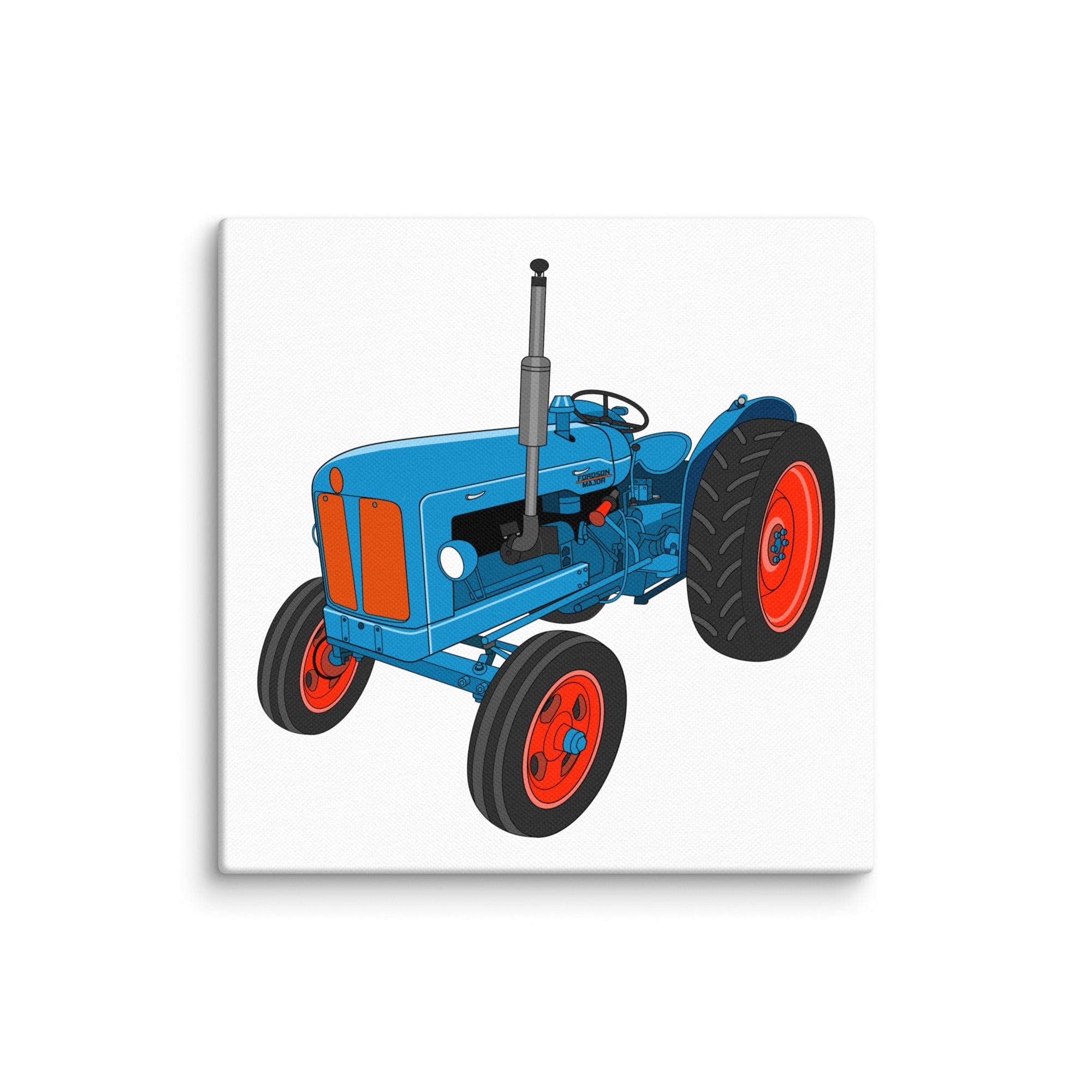 The Tractor Mugs Store 10″×10″ Fordson Super Dexta | Canvas Quality Farmers Merch