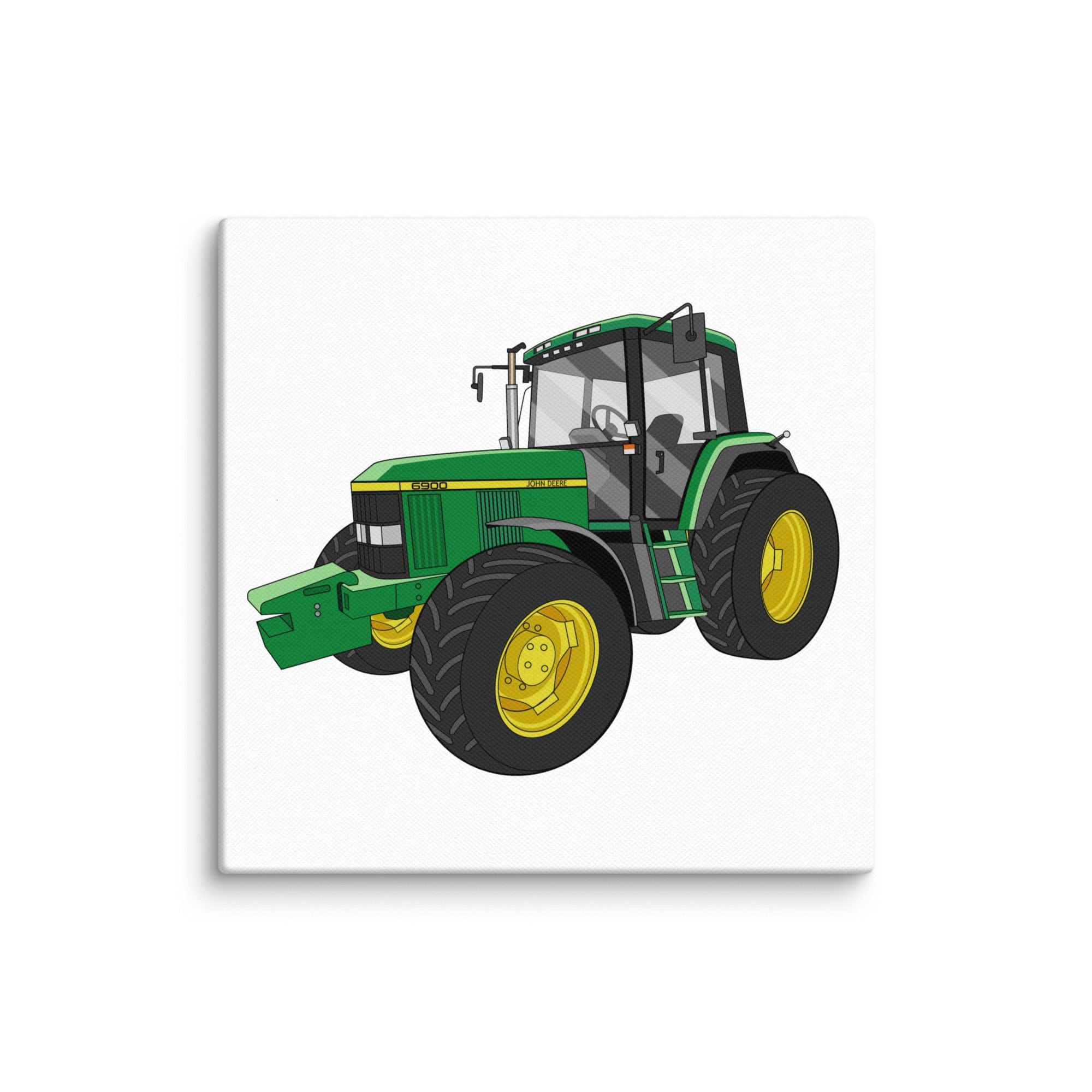The Tractor Mugs Store 10″×10″ John Deere 6900 | Canvas Quality Farmers Merch