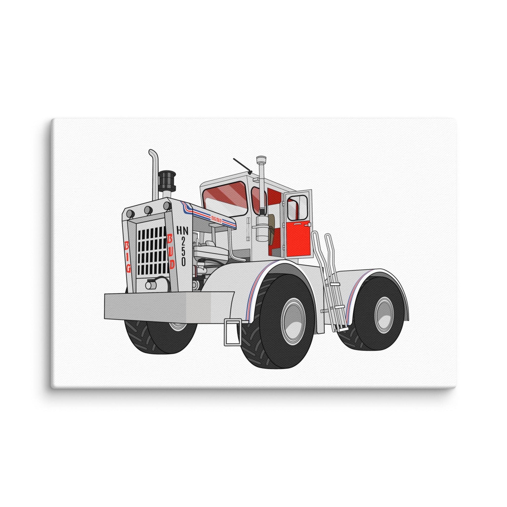 The Tractor Mugs Store 12″×18″ Big Bud Tractor | Canvas Quality Farmers Merch