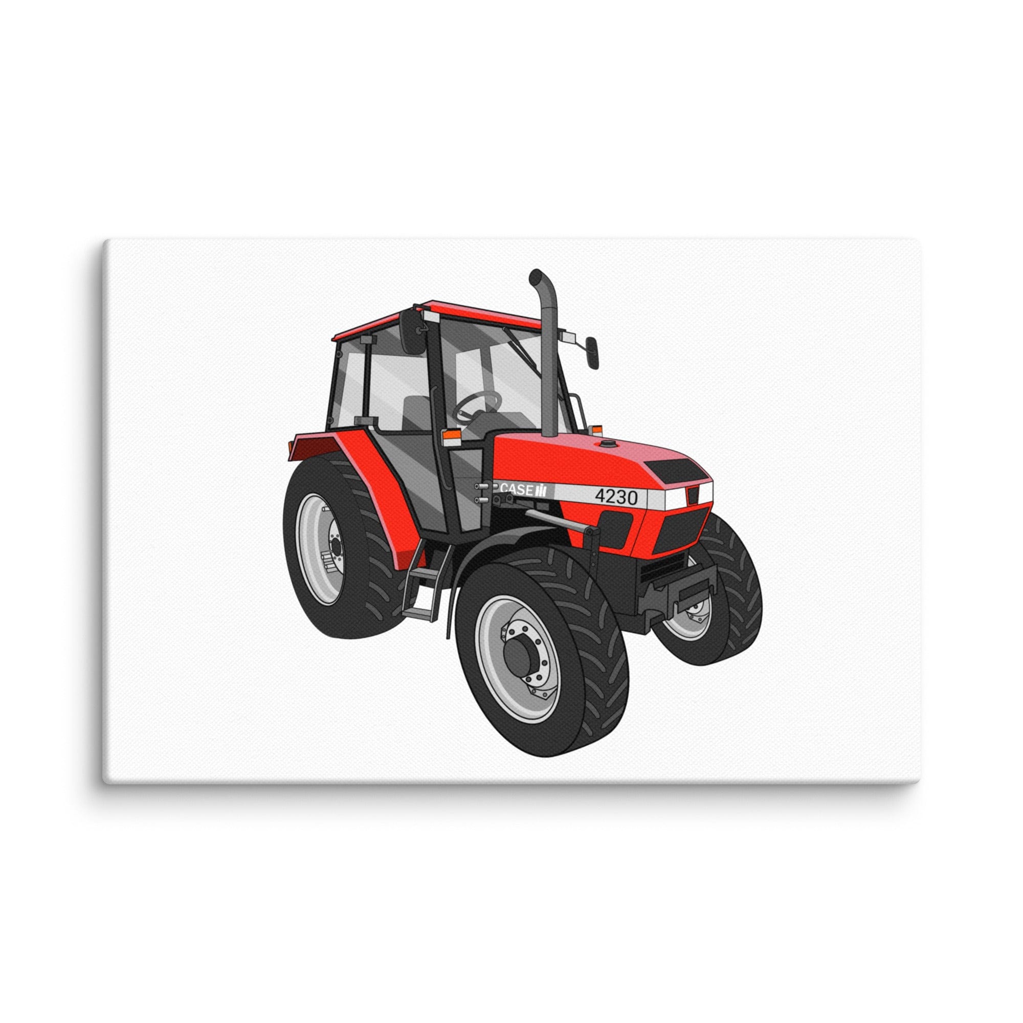 The Tractor Mugs Store 12″×18″ Case 4230 | Canvas Quality Farmers Merch