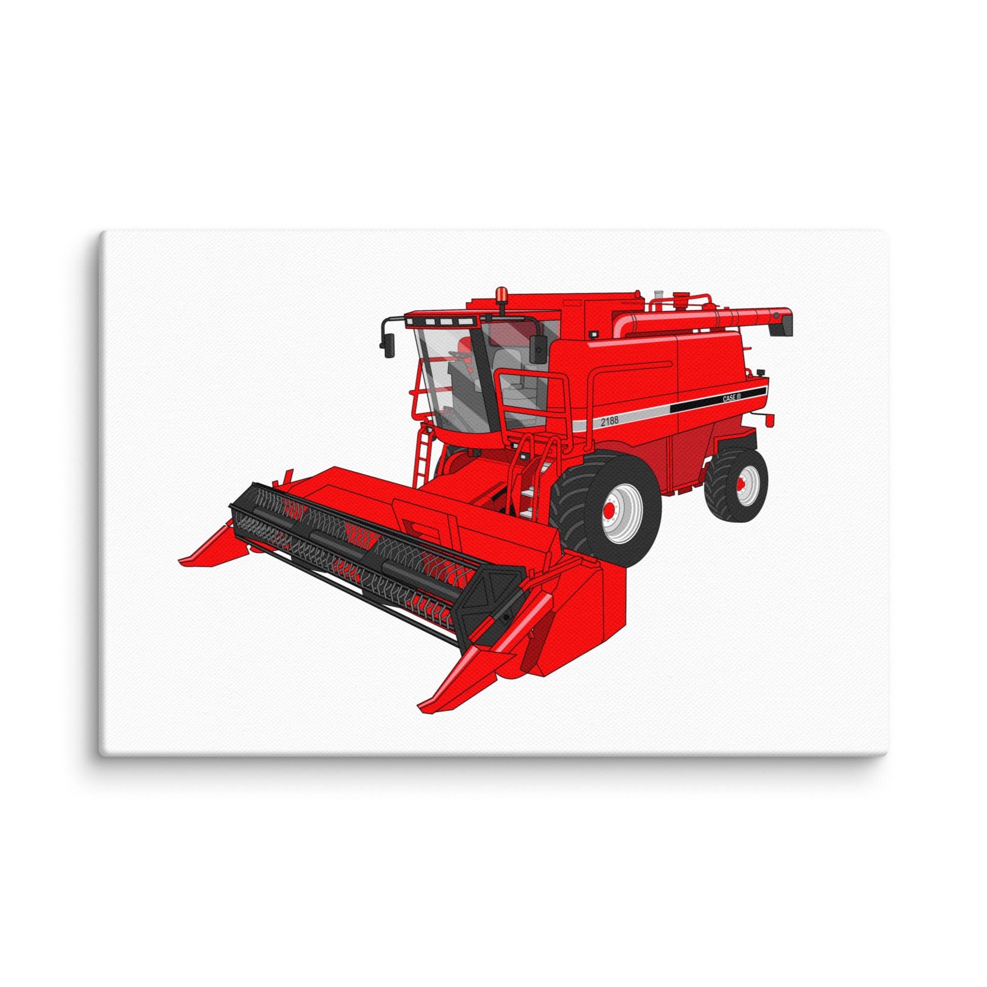 The Tractor Mugs Store 12″×18″ Case IH Axial Flow 2188 Harvester | Canvas Quality Farmers Merch