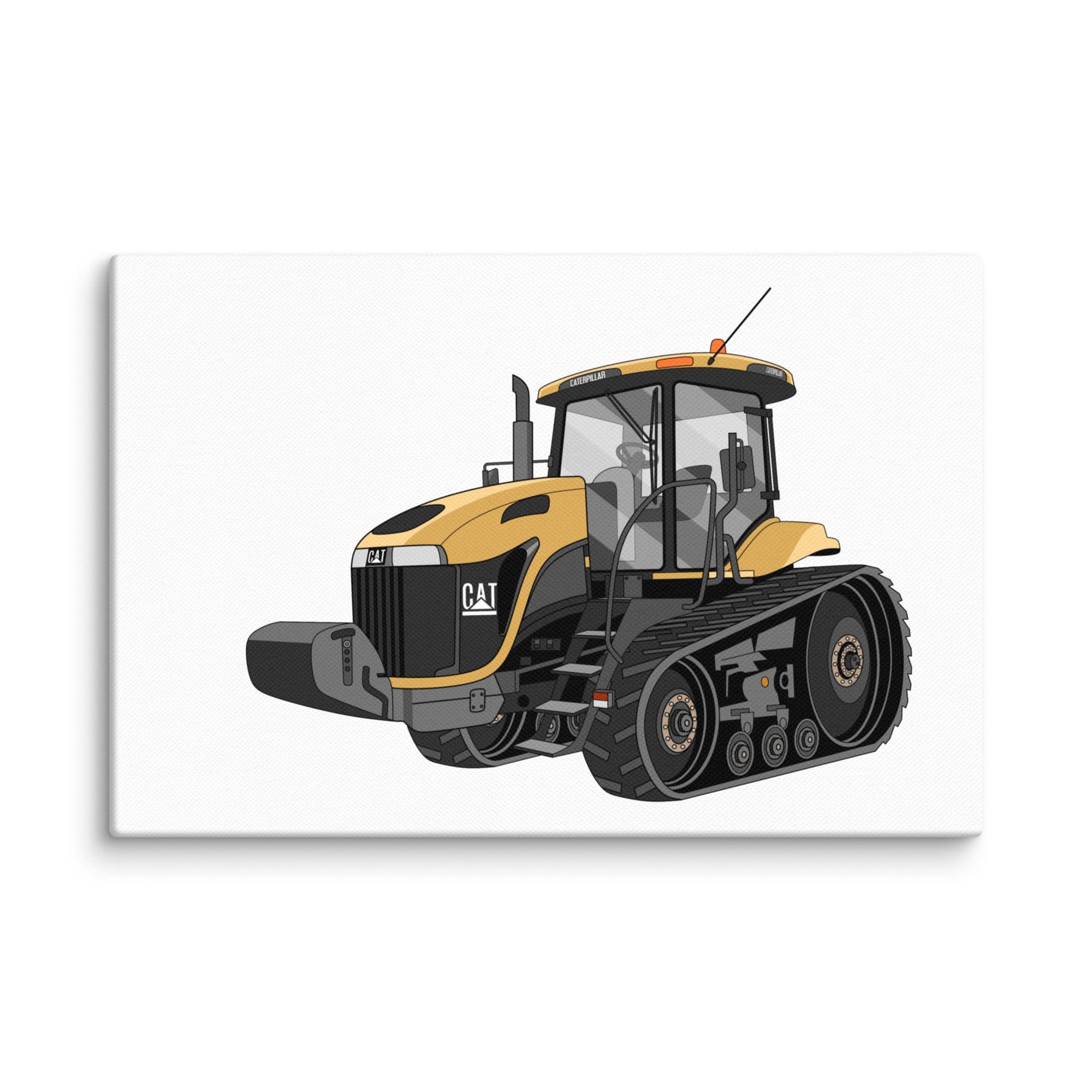 The Tractor Mugs Store 12″×18″ Challenger NT765A Crawler | Canvas Quality Farmers Merch