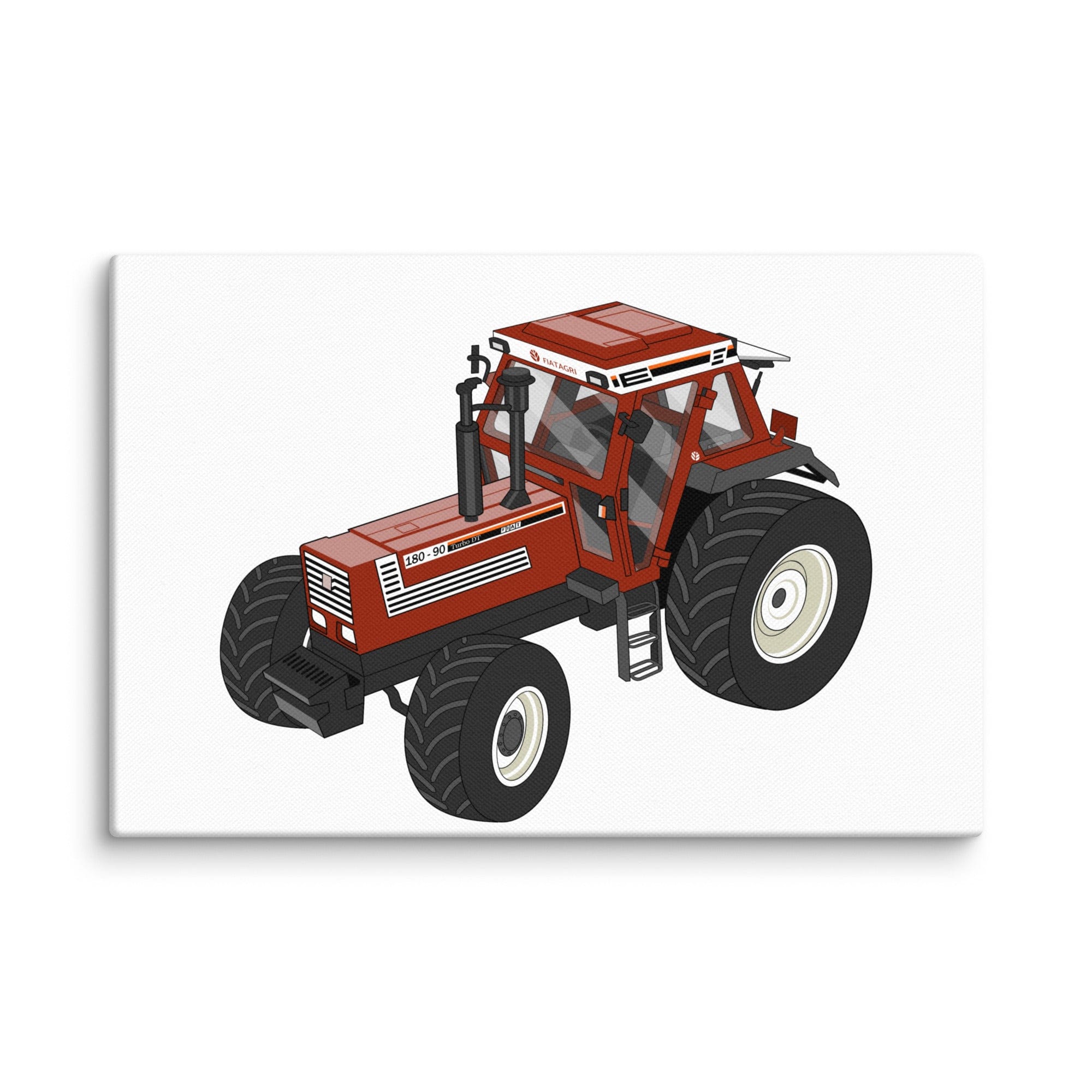 The Tractor Mugs Store 12″×18″ Fiat 180-90 | Canvas Quality Farmers Merch