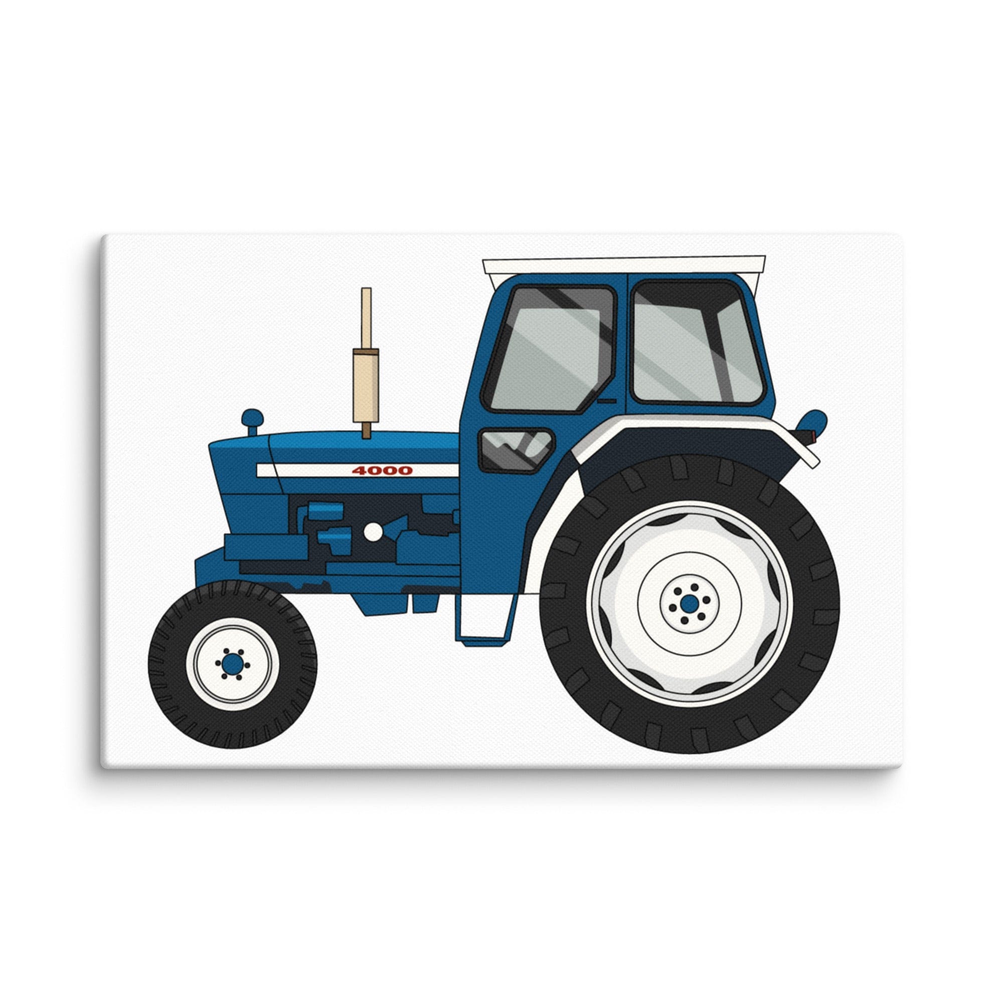 The Tractor Mugs Store 12″×18″ Ford 4000 | Canvas Quality Farmers Merch