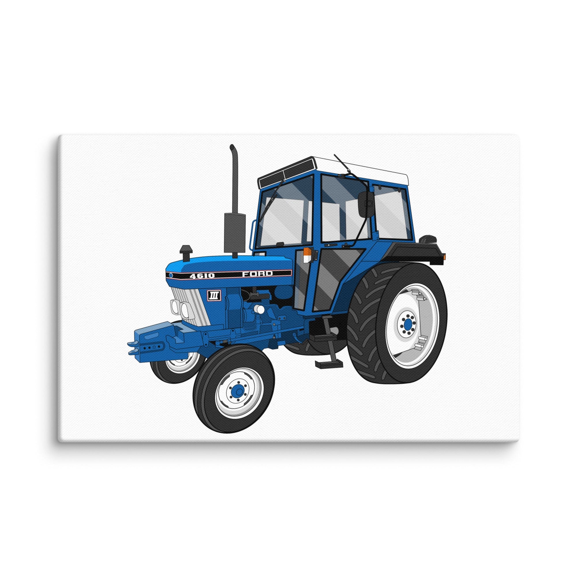 The Tractor Mugs Store 12″×18″ Ford 4610 2WD | Canvas Quality Farmers Merch