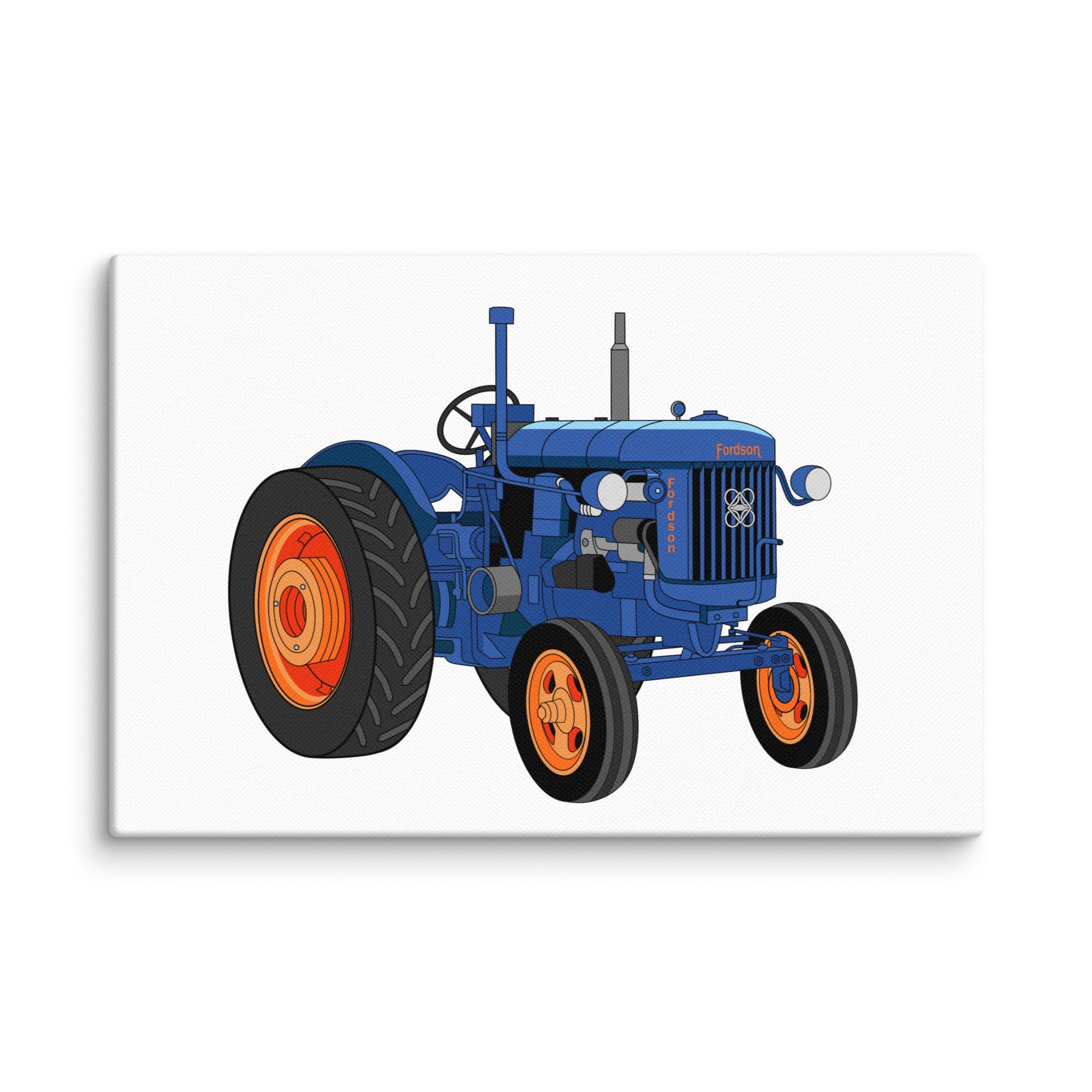 The Tractor Mugs Store 12″×18″ Fordson E27N L4a | Canvas Quality Farmers Merch