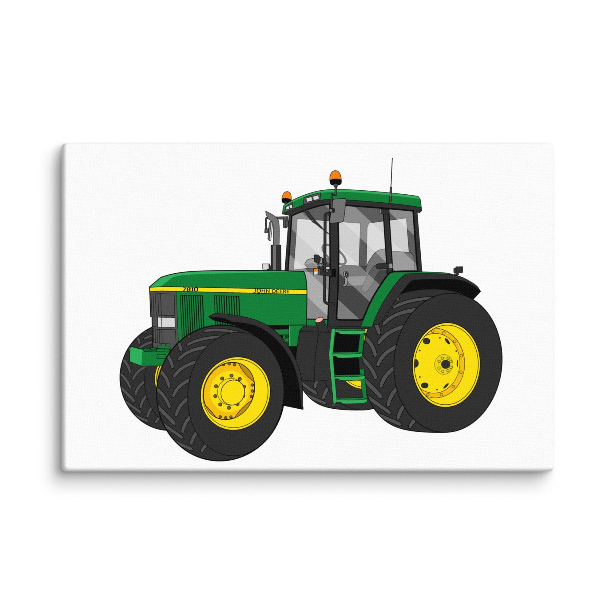 The Tractor Mugs Store 12″×18″ John Deere 7810 | Canvas Quality Farmers Merch