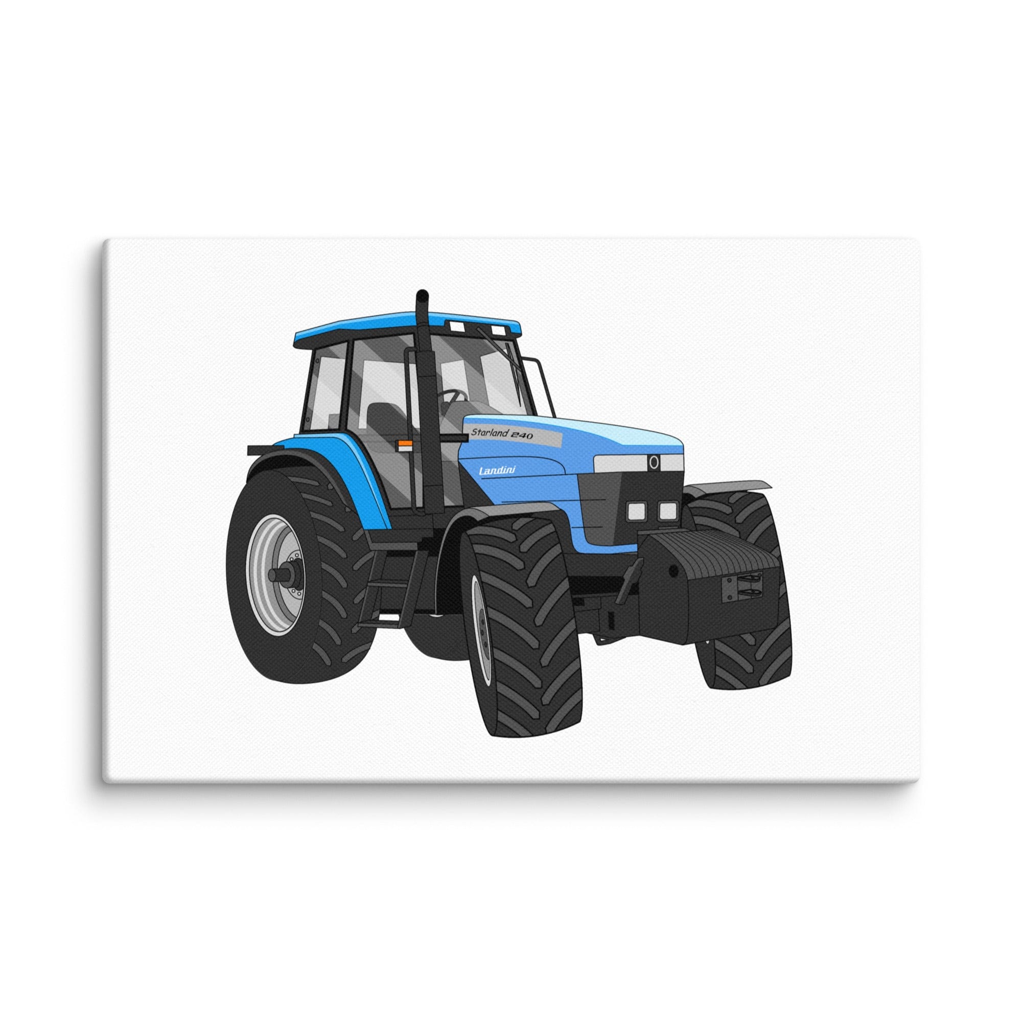 The Tractor Mugs Store 12″×18″ Landini Starland 240 | Canvas Quality Farmers Merch