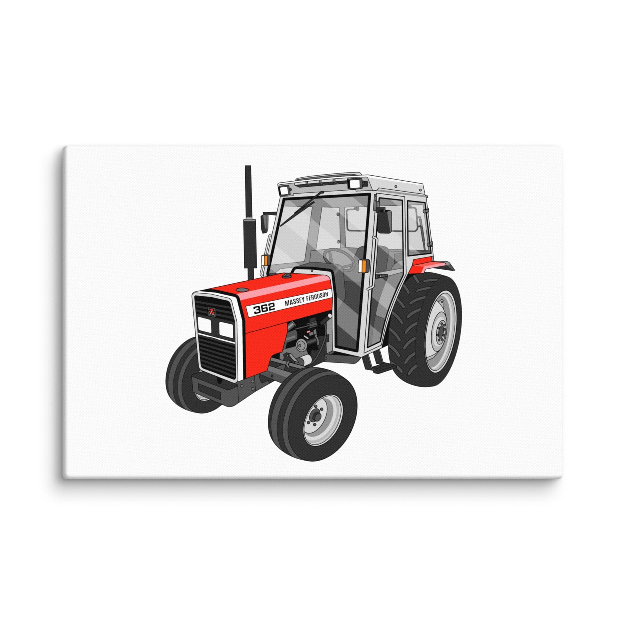 The Tractor Mugs Store 12″×18″ Massey Ferguson 362 | Canvas Quality Farmers Merch