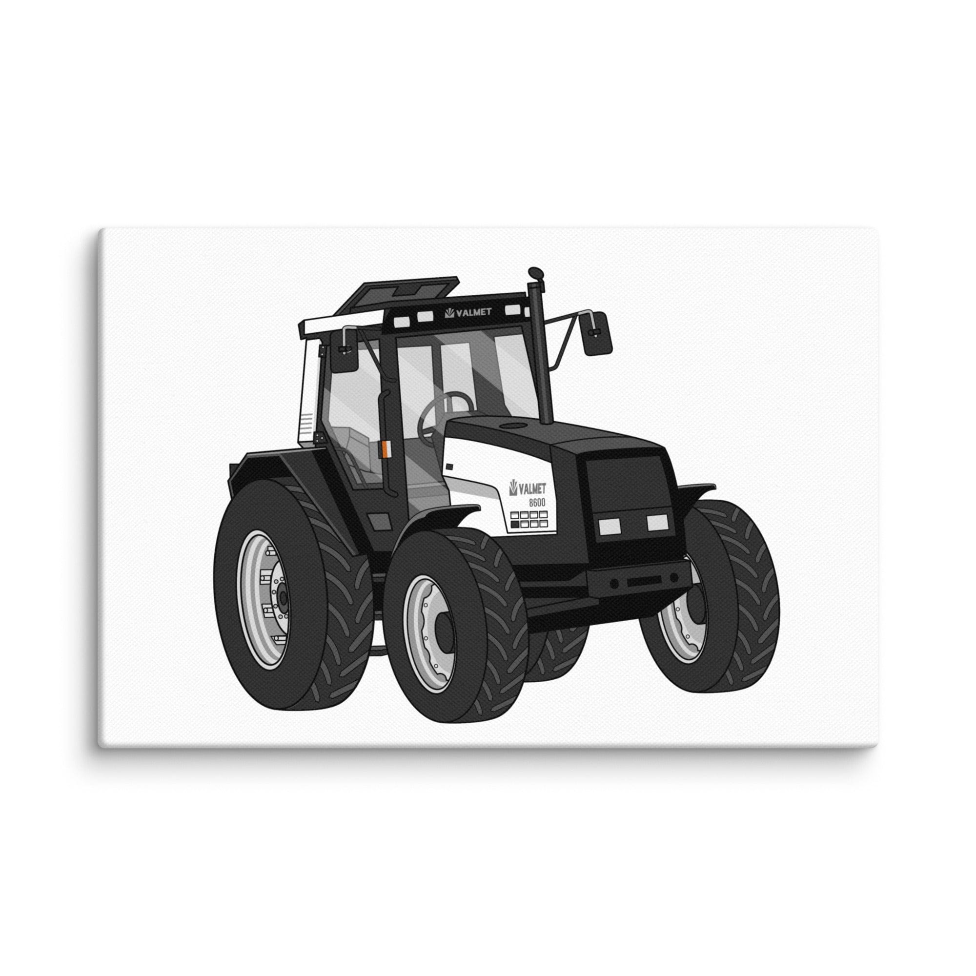 The Tractor Mugs Store 12″×18″ Valmet Mega 8600 | Canvas Quality Farmers Merch