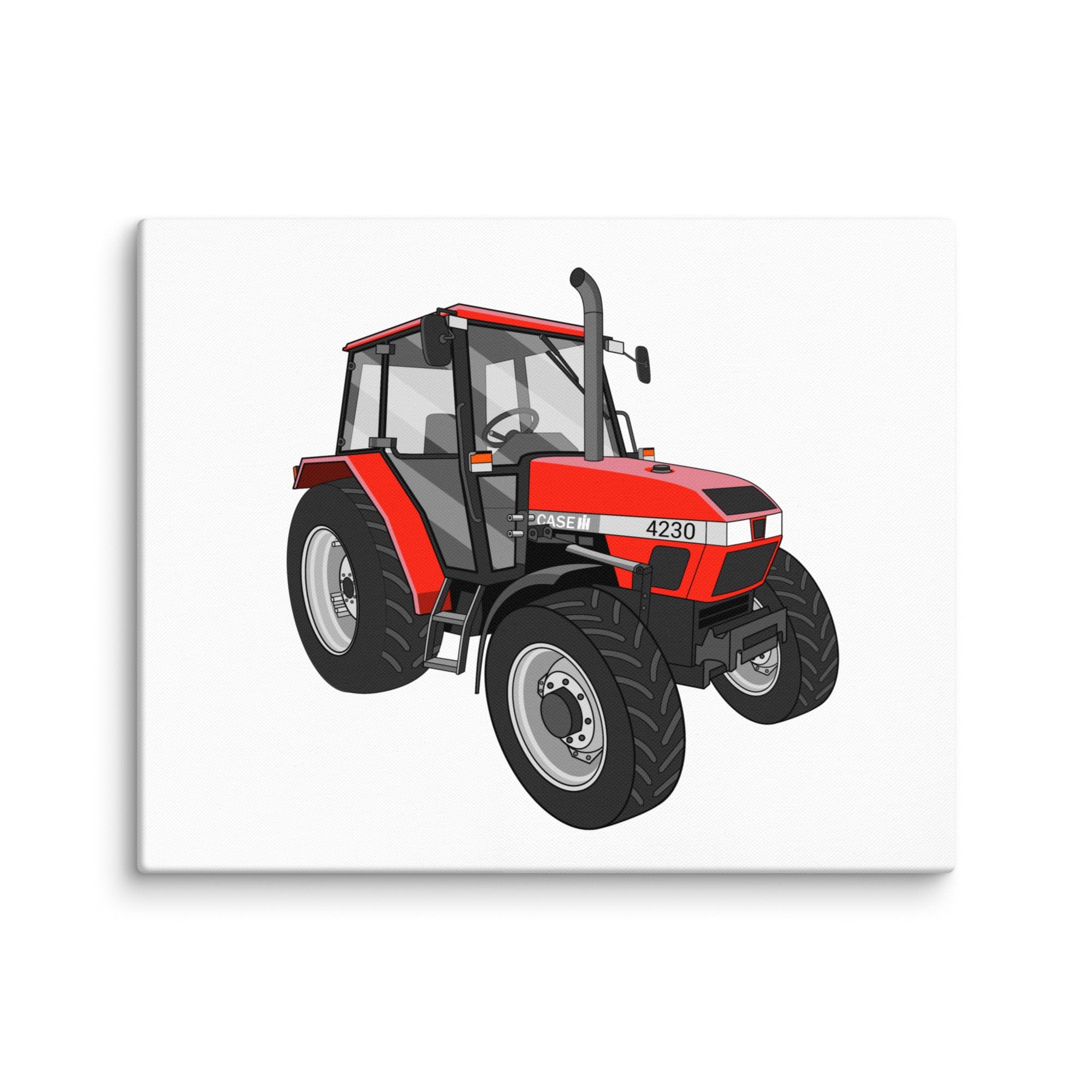 The Tractor Mugs Store 16″×20″ Case 4230 | Canvas Quality Farmers Merch