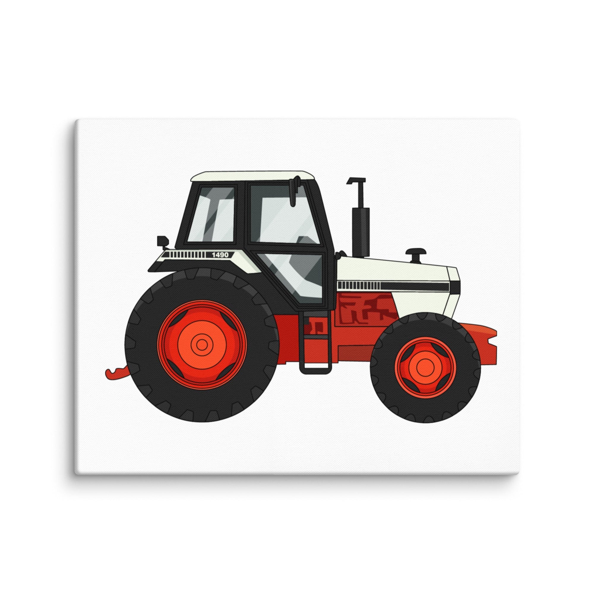 The Tractor Mugs Store 16″×20″ David Brown 1490 4WD | Canvas Quality Farmers Merch