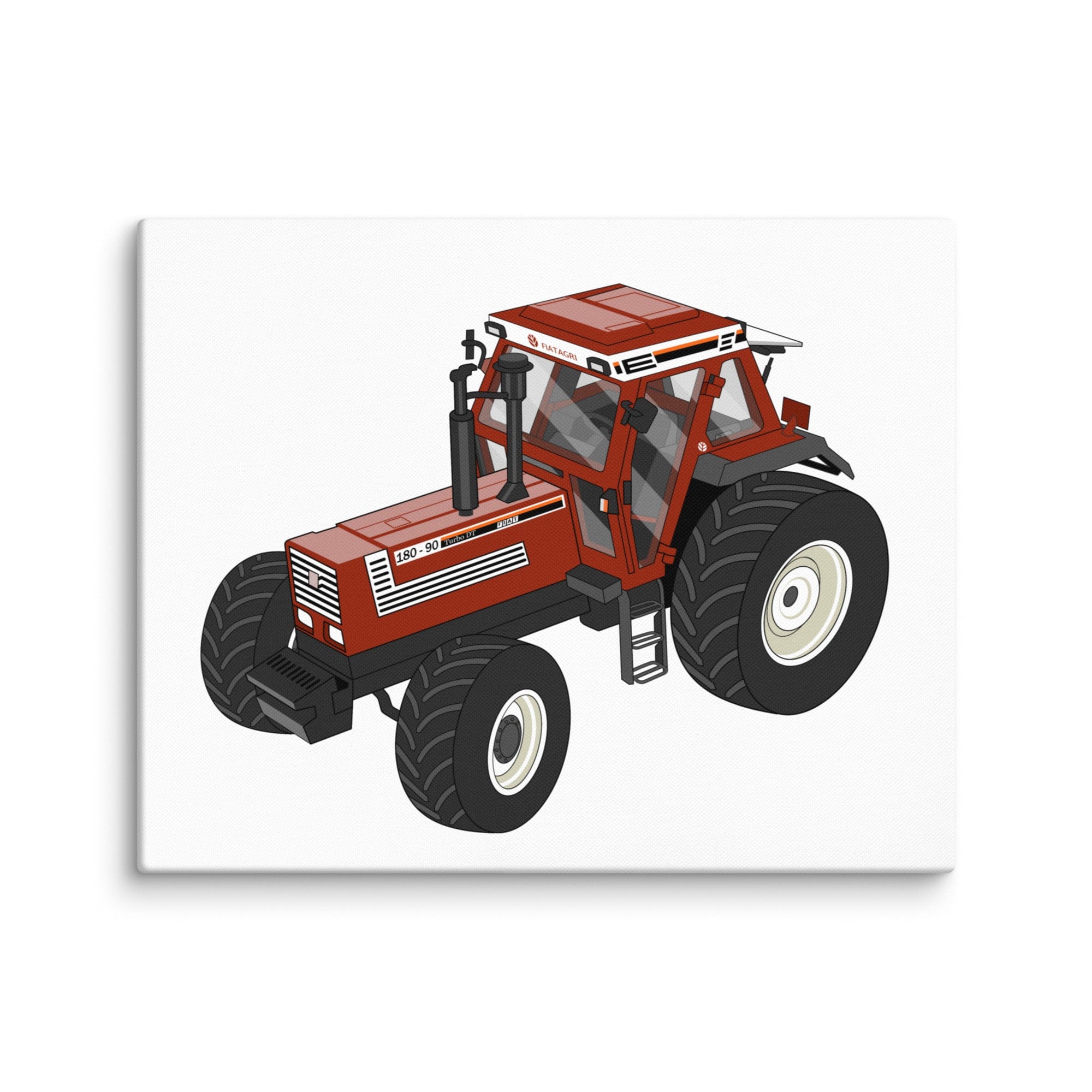 The Tractor Mugs Store 16″×20″ Fiat 180-90 | Canvas Quality Farmers Merch
