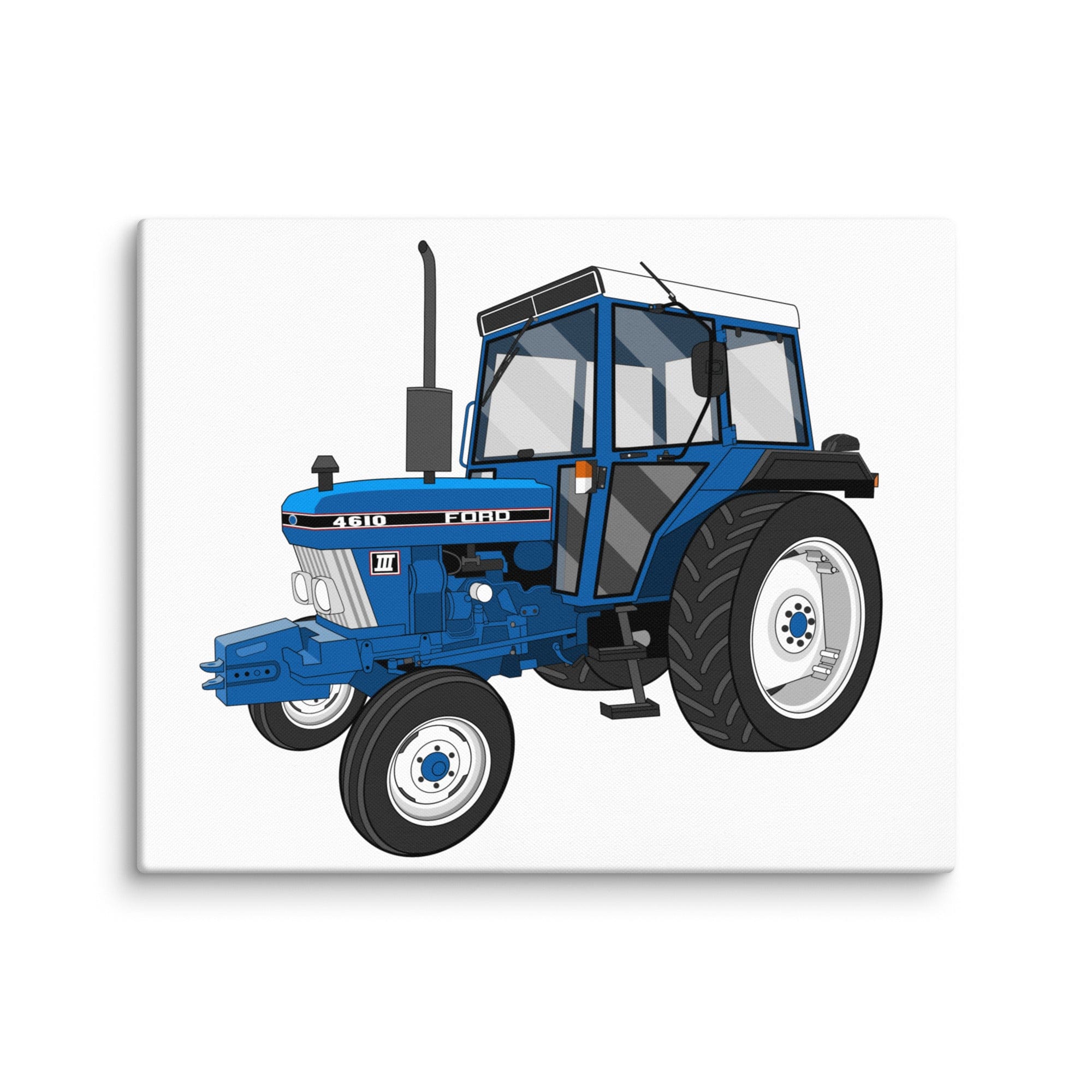 The Tractor Mugs Store 16″×20″ Ford 4610 2WD | Canvas Quality Farmers Merch
