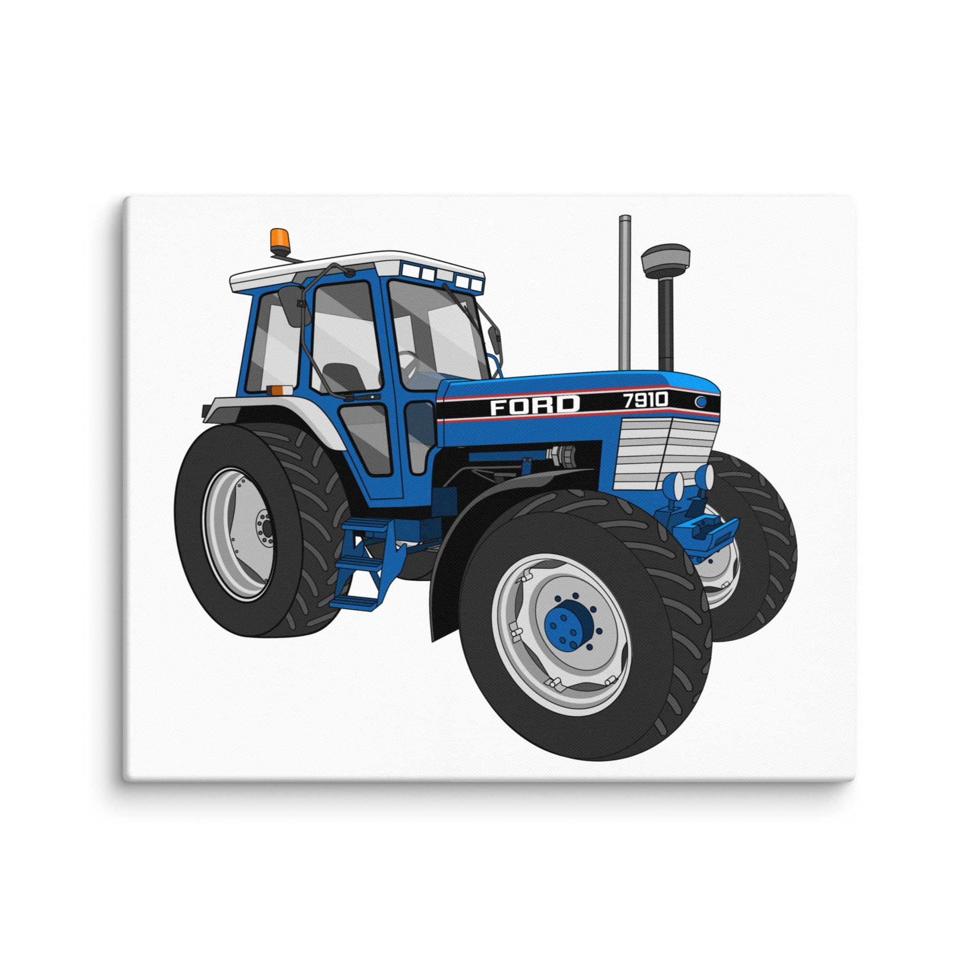 The Tractor Mugs Store 16″×20″ Ford 7910 | Canvas Quality Farmers Merch