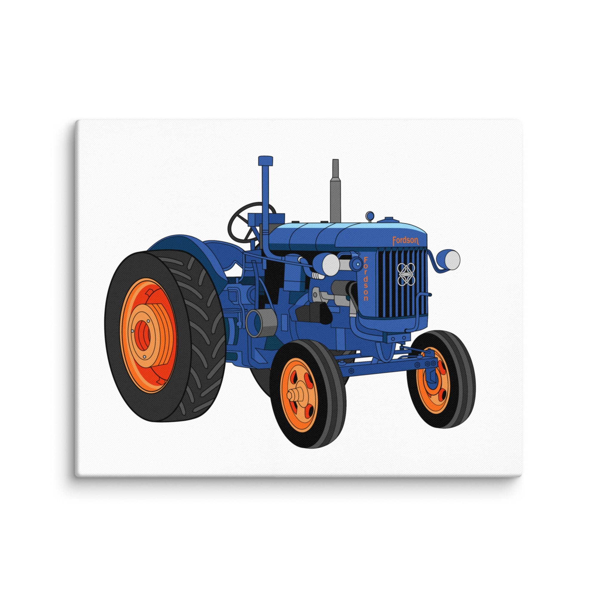 The Tractor Mugs Store 16″×20″ Fordson E27N L4a | Canvas Quality Farmers Merch