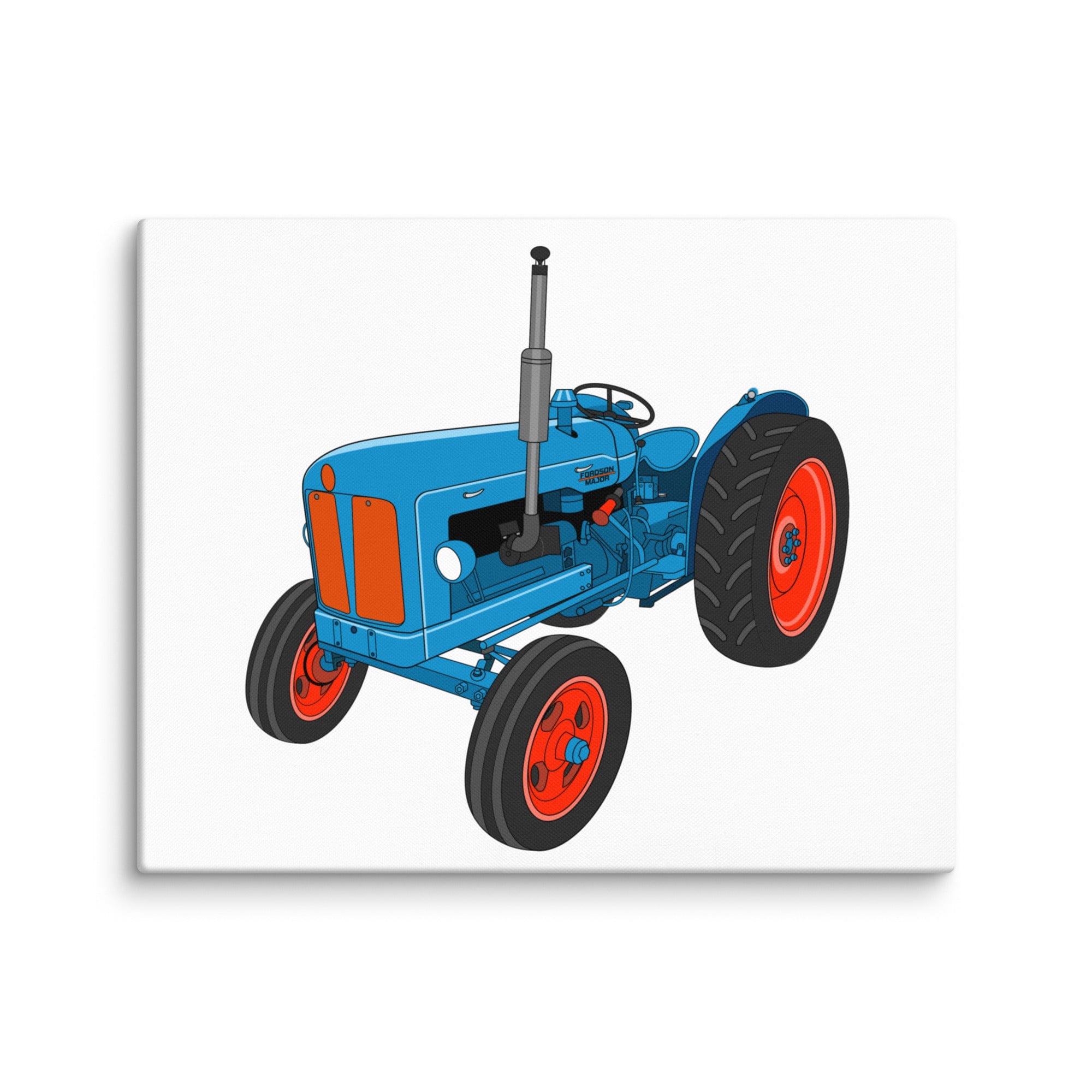 The Tractor Mugs Store 16″×20″ Fordson Super Dexta | Canvas Quality Farmers Merch