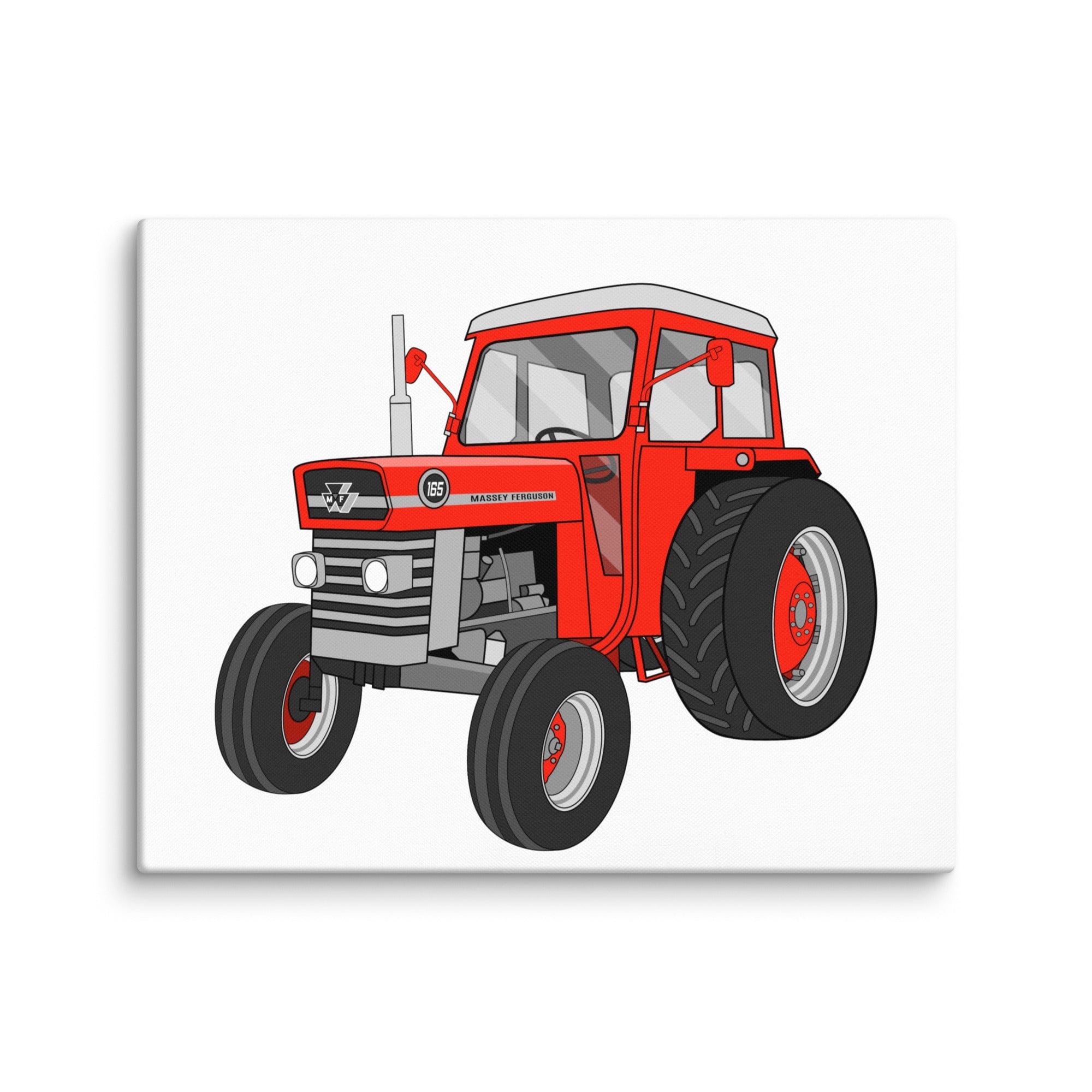 The Tractor Mugs Store 16″×20″ Massey Ferguson 165 | Canvas Quality Farmers Merch