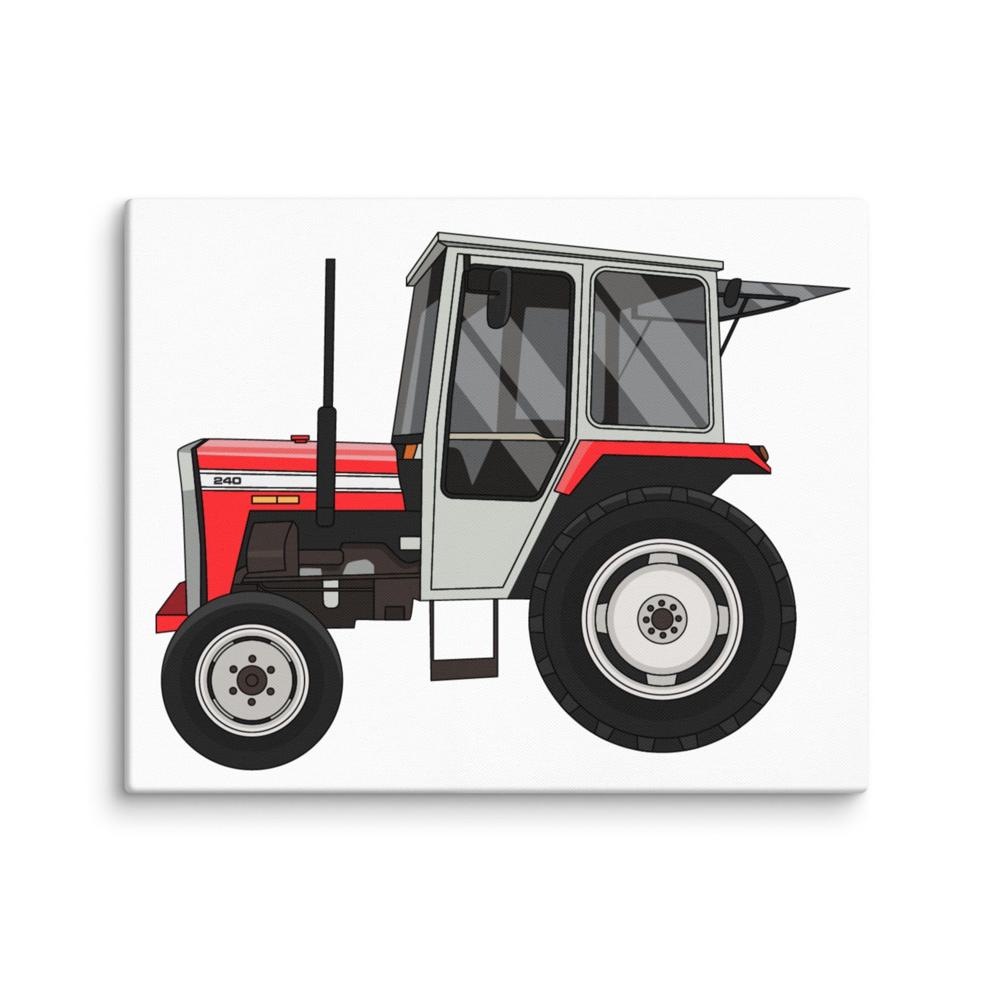 The Tractor Mugs Store 16″×20″ Massey Ferguson 240 | Canvas Quality Farmers Merch