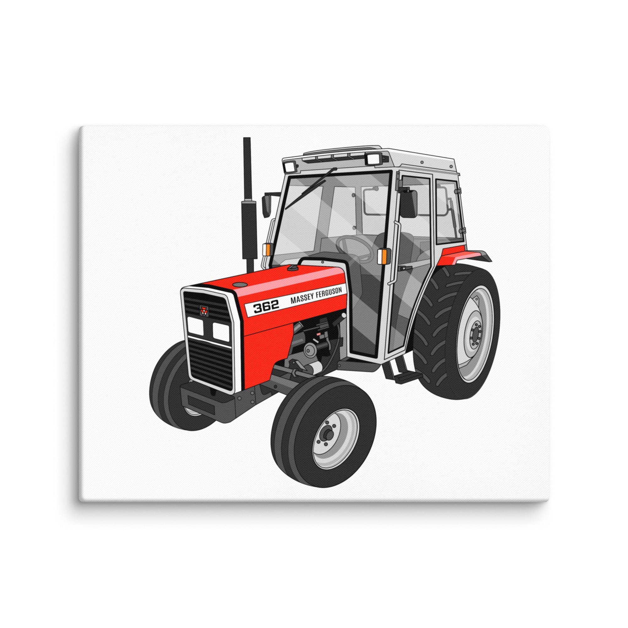 The Tractor Mugs Store 16″×20″ Massey Ferguson 362 | Canvas Quality Farmers Merch