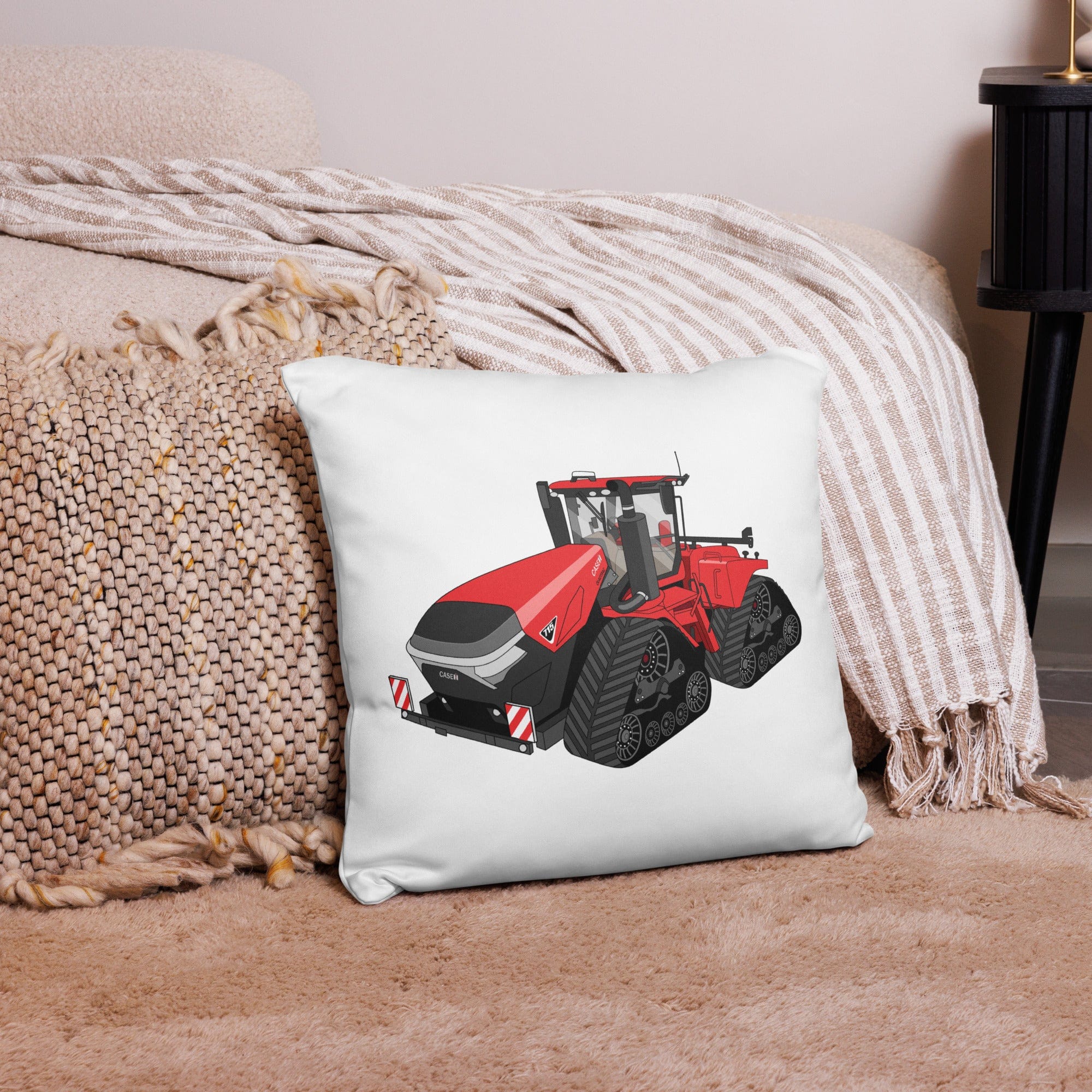 The Tractor Mugs Store 18″×18″ Case IH Quadtrac 715 | Pillow Case Quality Farmers Merch