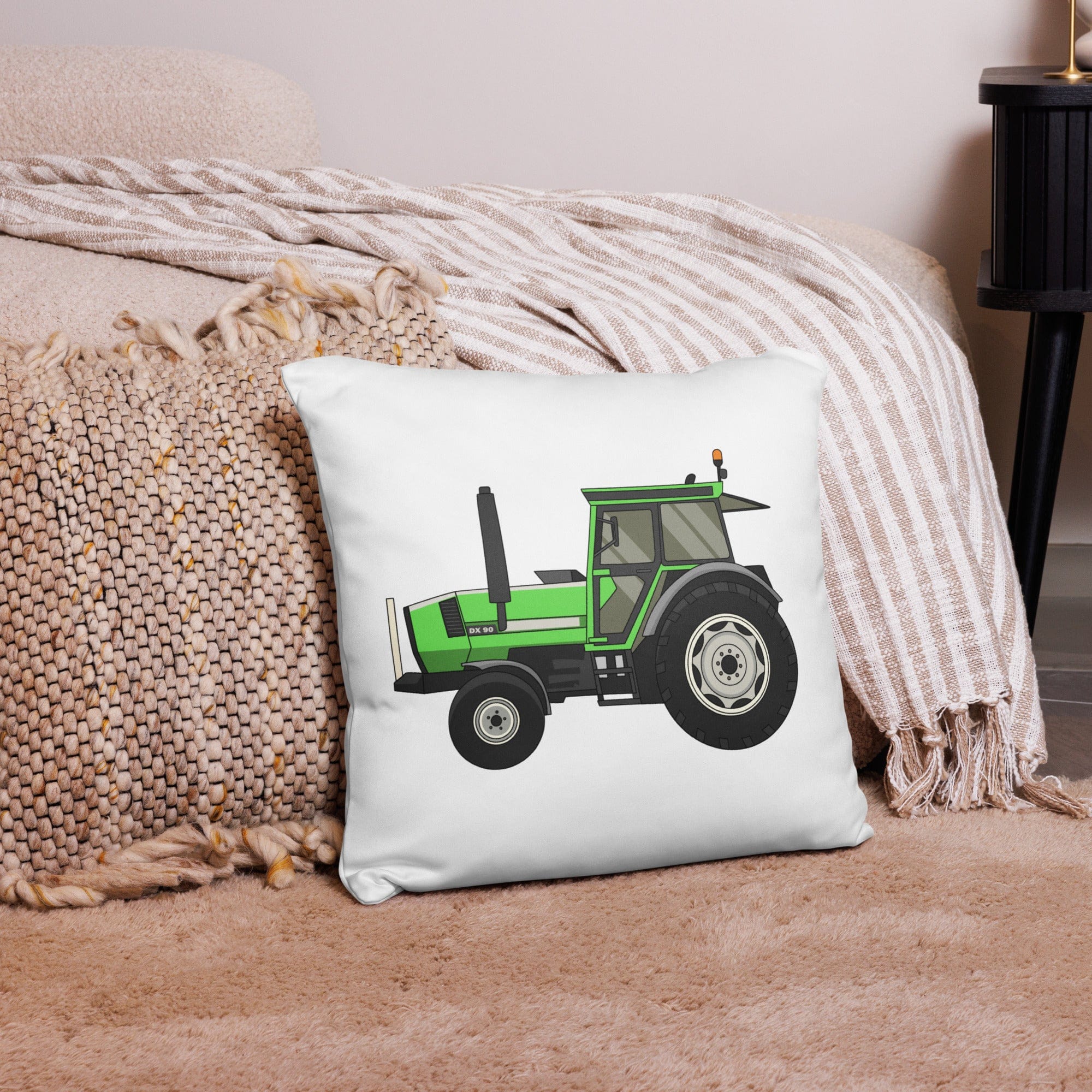 The Tractor Mugs Store 18″×18″ Deutz DX 90 | Pillow Case Quality Farmers Merch