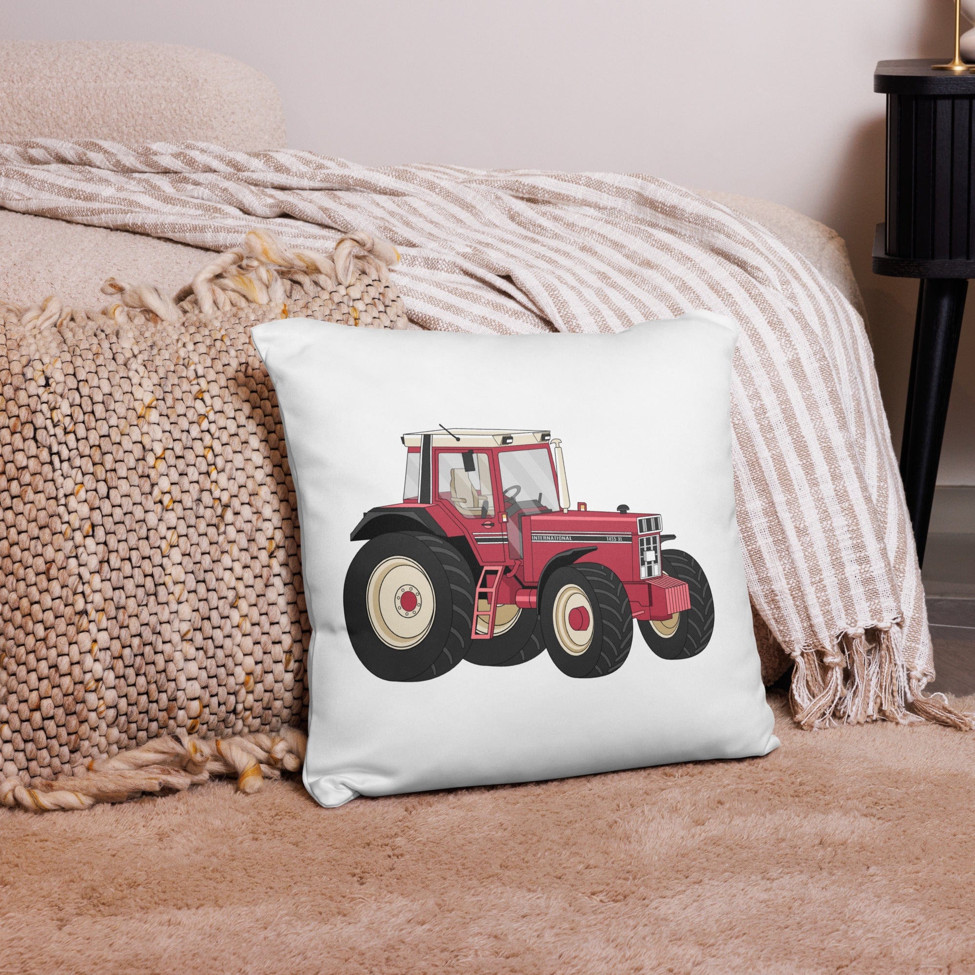 The Tractor Mugs Store 18″×18″ IHC 1455 XL | Pillow Case Quality Farmers Merch