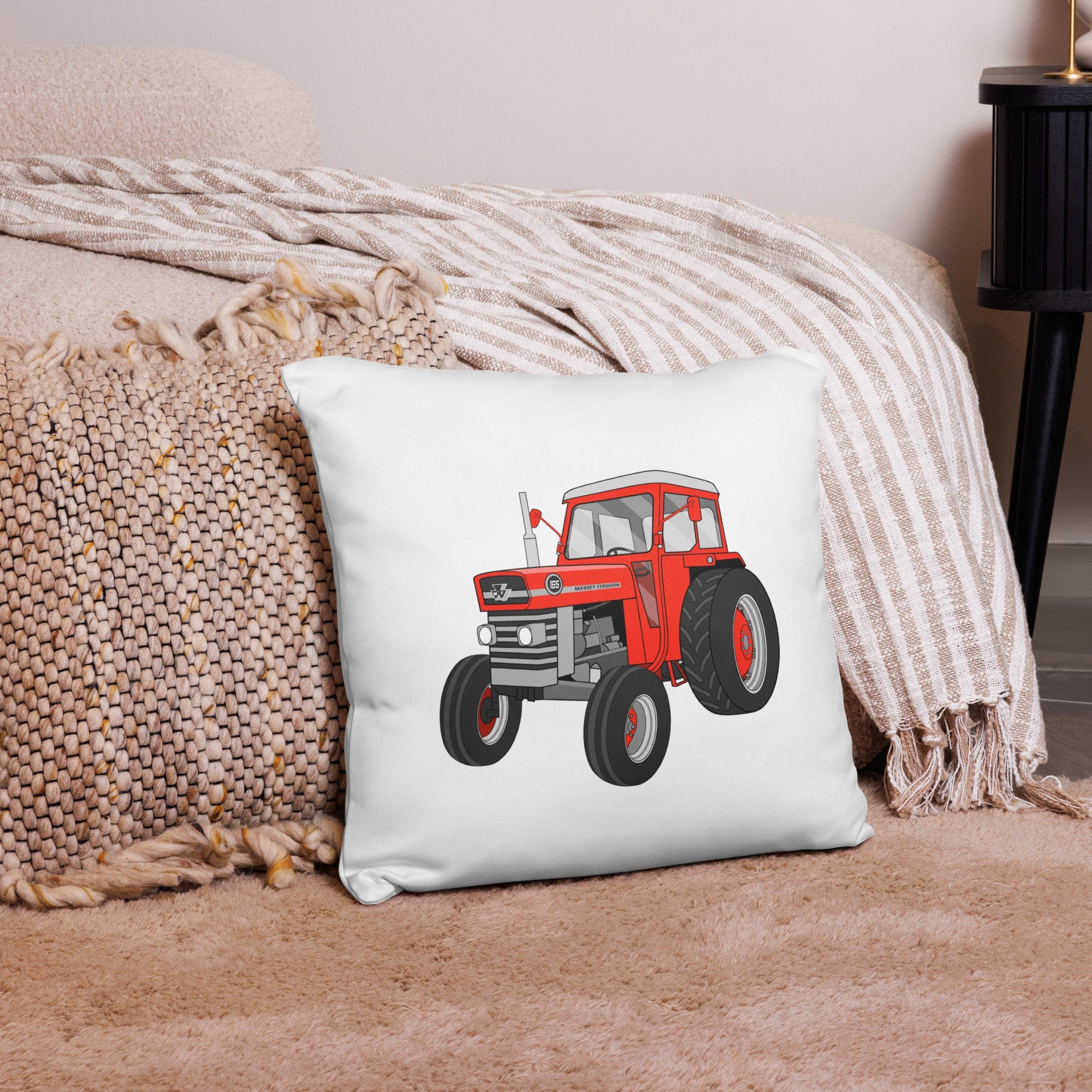 The Tractor Mugs Store 18″×18″ Massey Ferguson 165 | Pillow Case Quality Farmers Merch