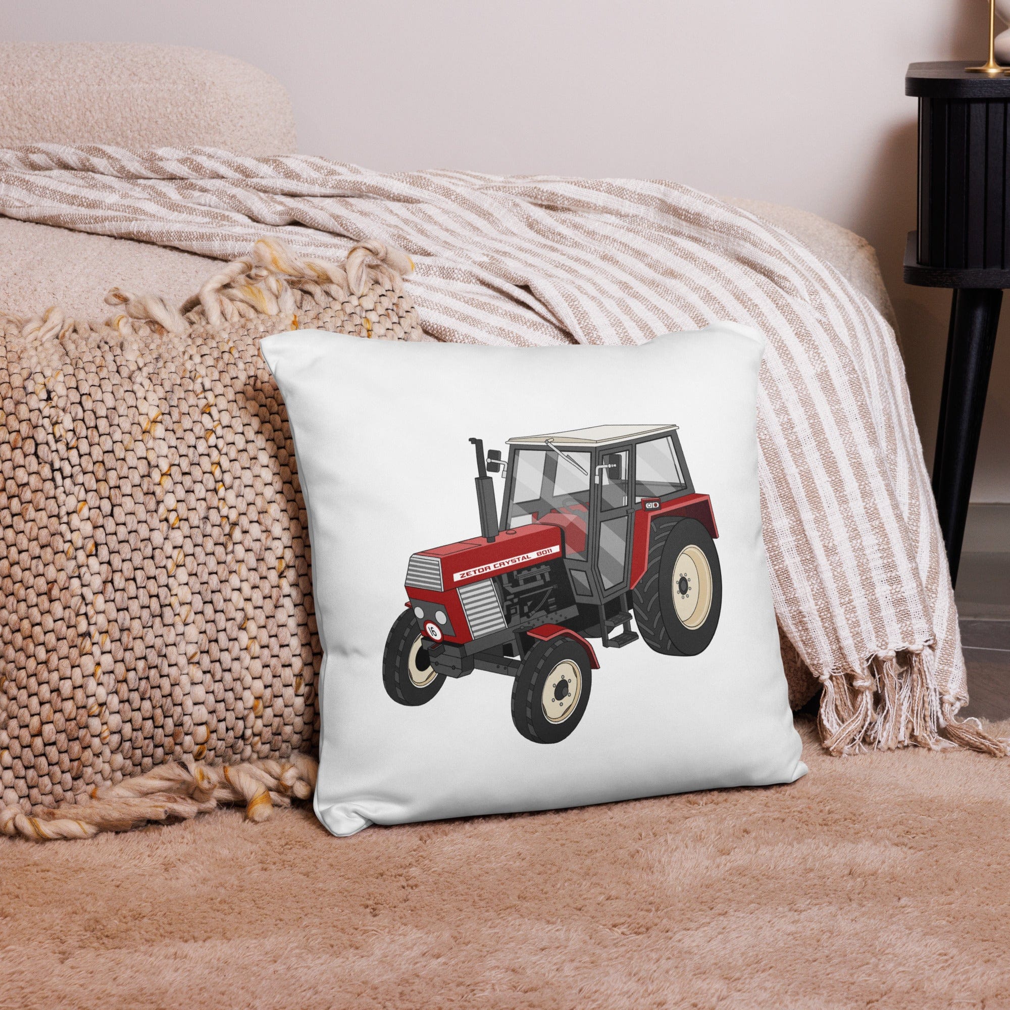 The Tractor Mugs Store 18″×18″ Zetor Crystal 8011 | Pillow Case Quality Farmers Merch