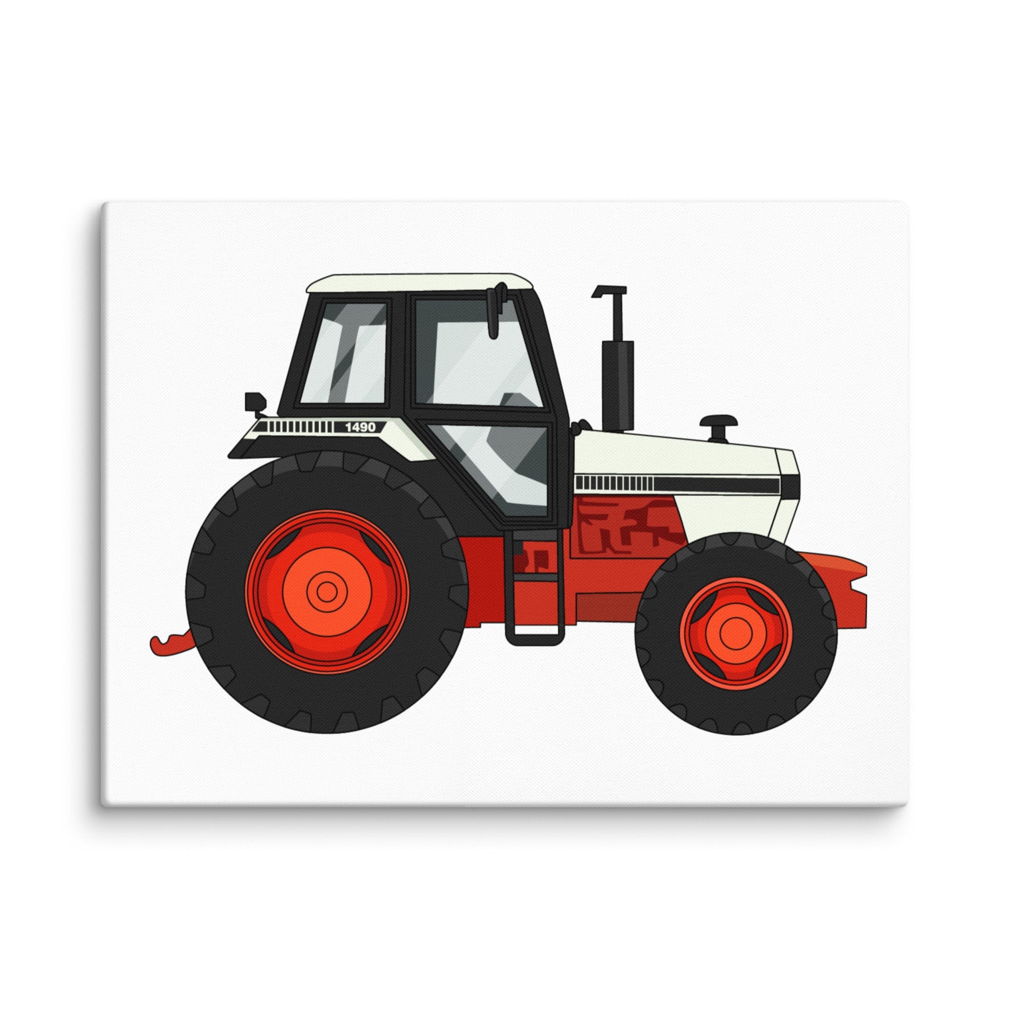 The Tractor Mugs Store 18″×24″ David Brown 1490 4WD | Canvas Quality Farmers Merch