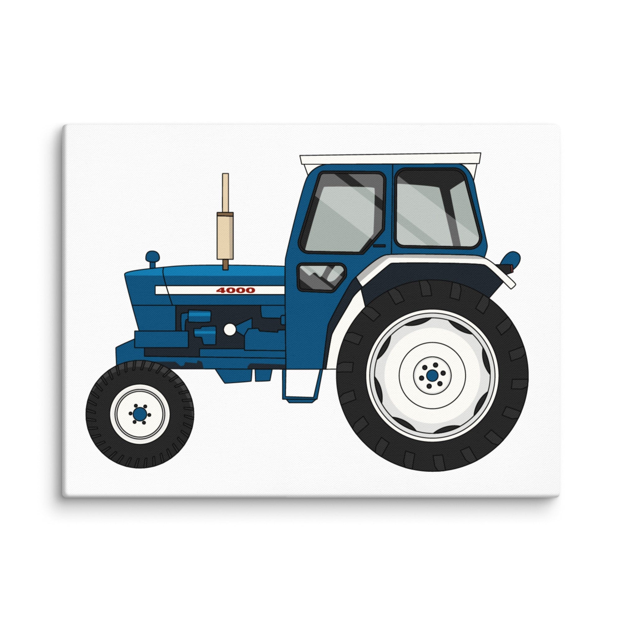 The Tractor Mugs Store 18″×24″ Ford 4000 | Canvas Quality Farmers Merch