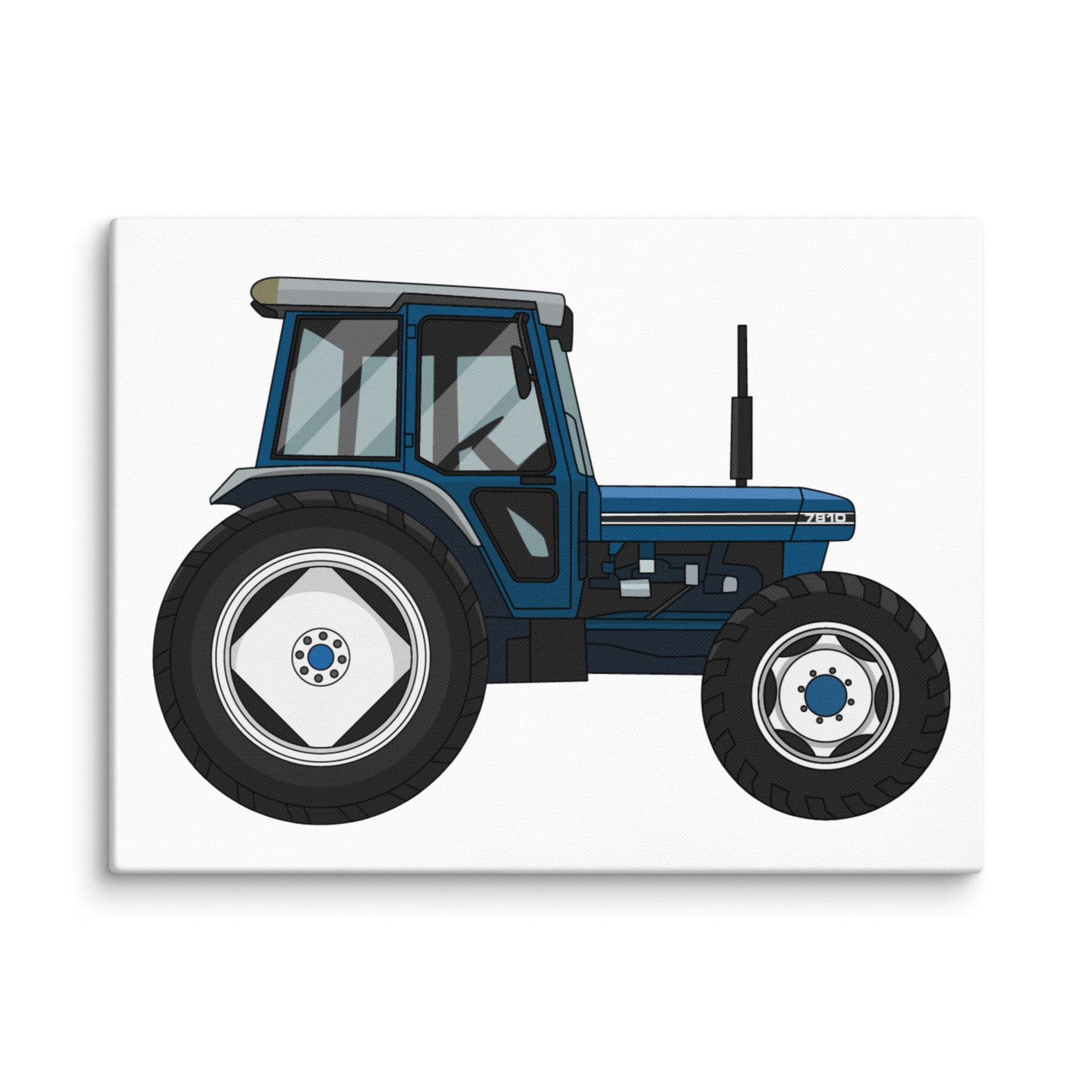 The Tractor Mugs Store 18″×24″ Ford 7810 | Canvas Quality Farmers Merch